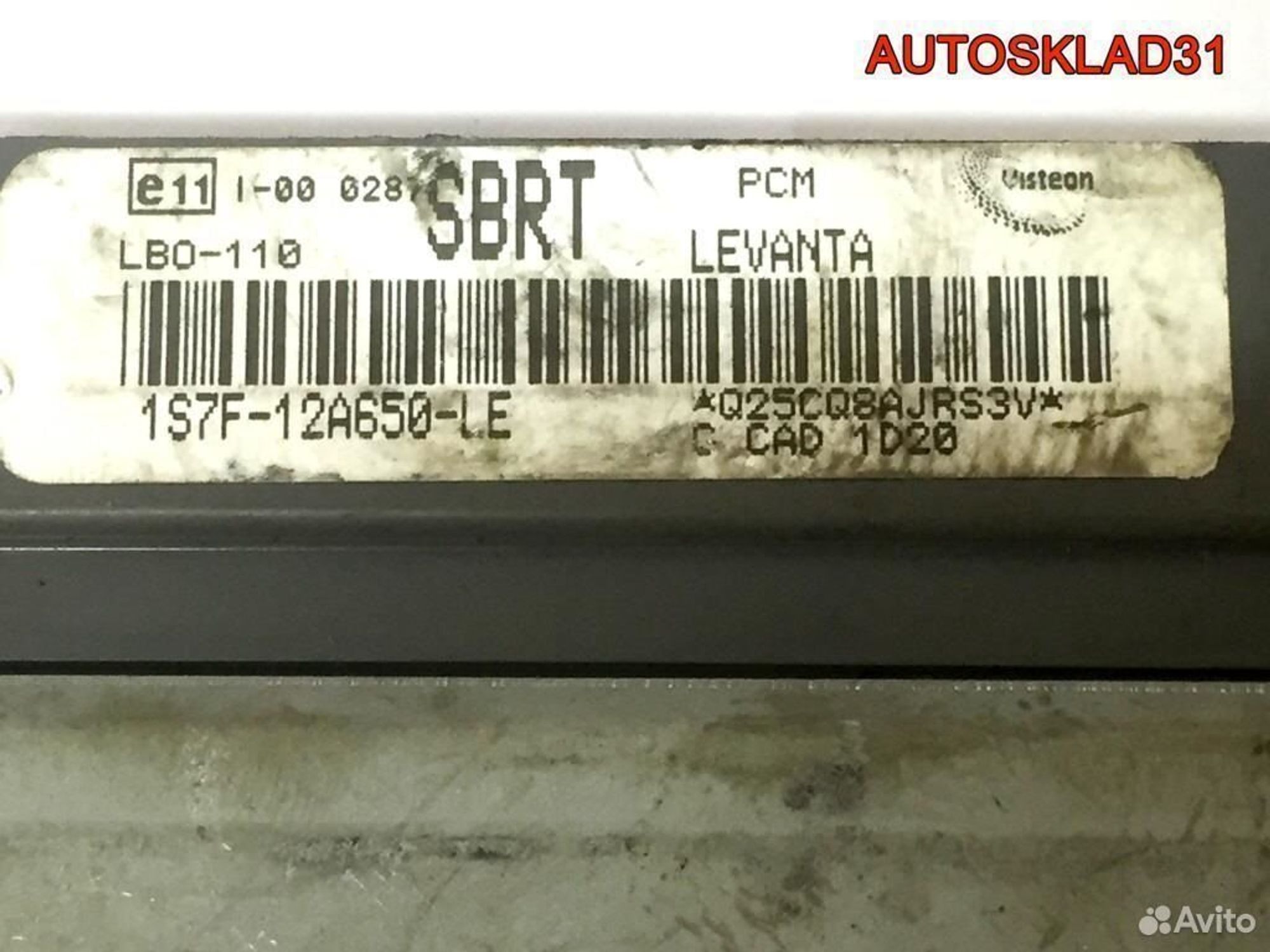 Блок ЭБУ Ford Mondeo 3 2,0 Бензин 1S7F12A650LE, 1800 рублей, Дубовое