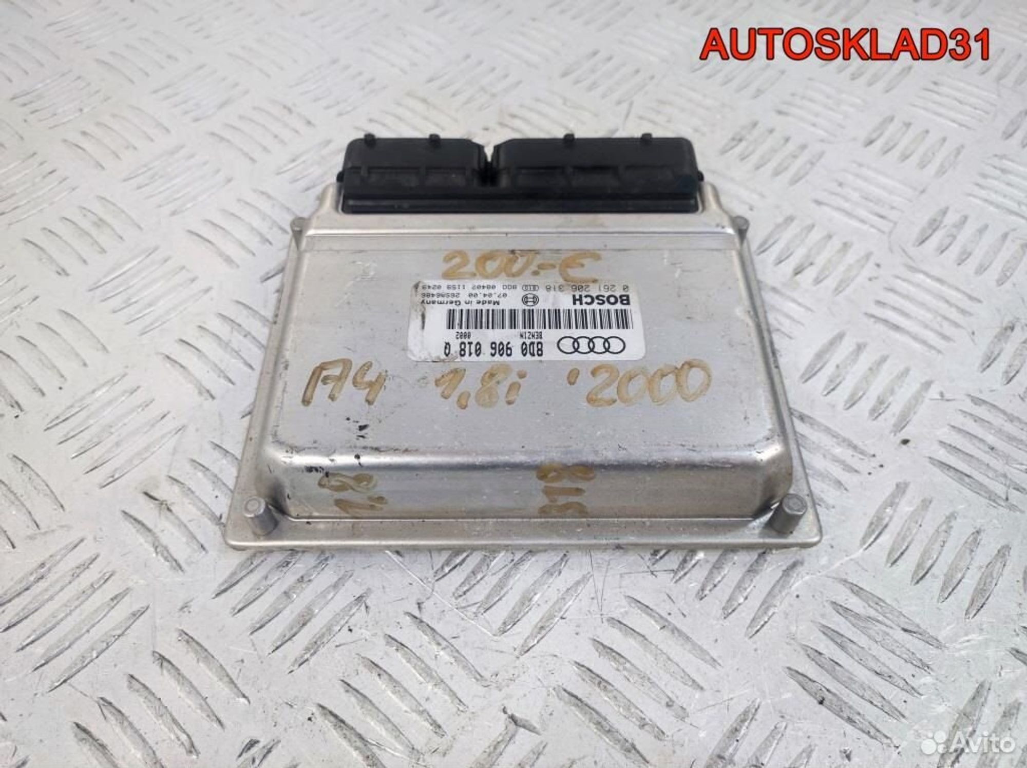 Блок ЭБУ Audi A4 B5 1,8 ARG 8D0906018Q Бензин, 2700 рублей, Дубовое