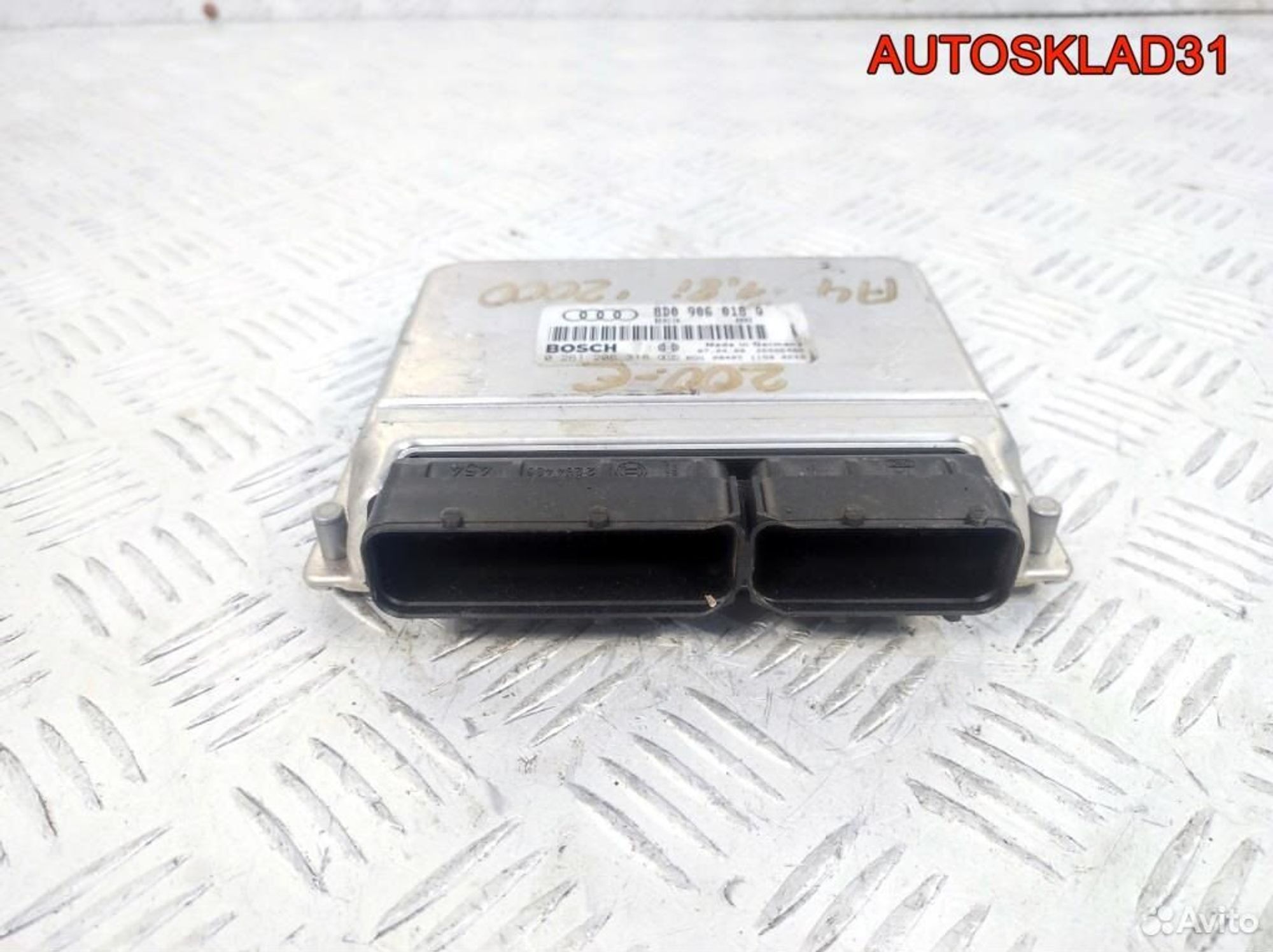 Блок ЭБУ Audi A4 B5 1,8 ARG 8D0906018Q Бензин, 2700 рублей, Дубовое