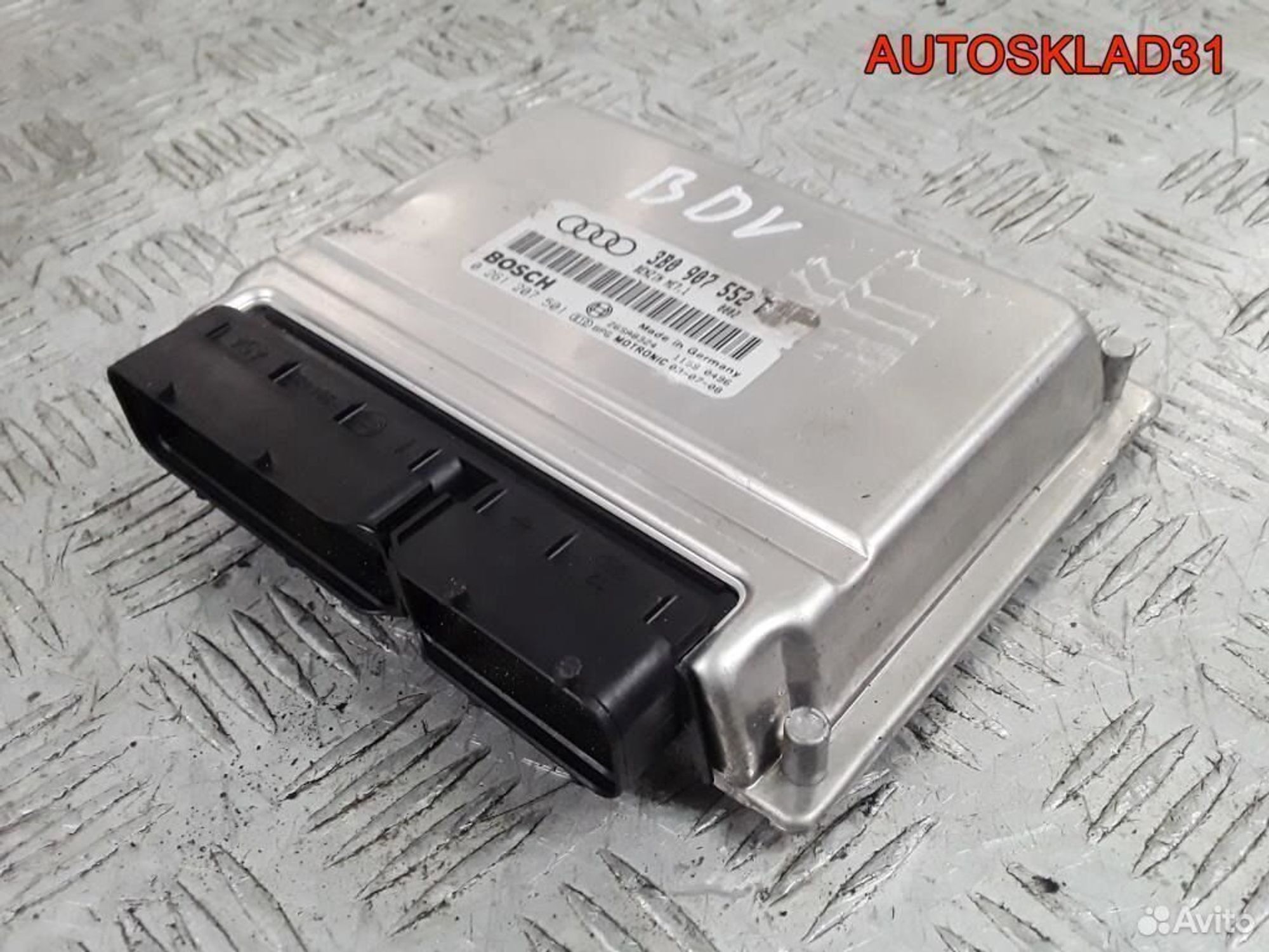 Блок эбу Audi A6 C5 2.4 V6 BDV 3B0907552BK, 3000 рублей, Дубовое