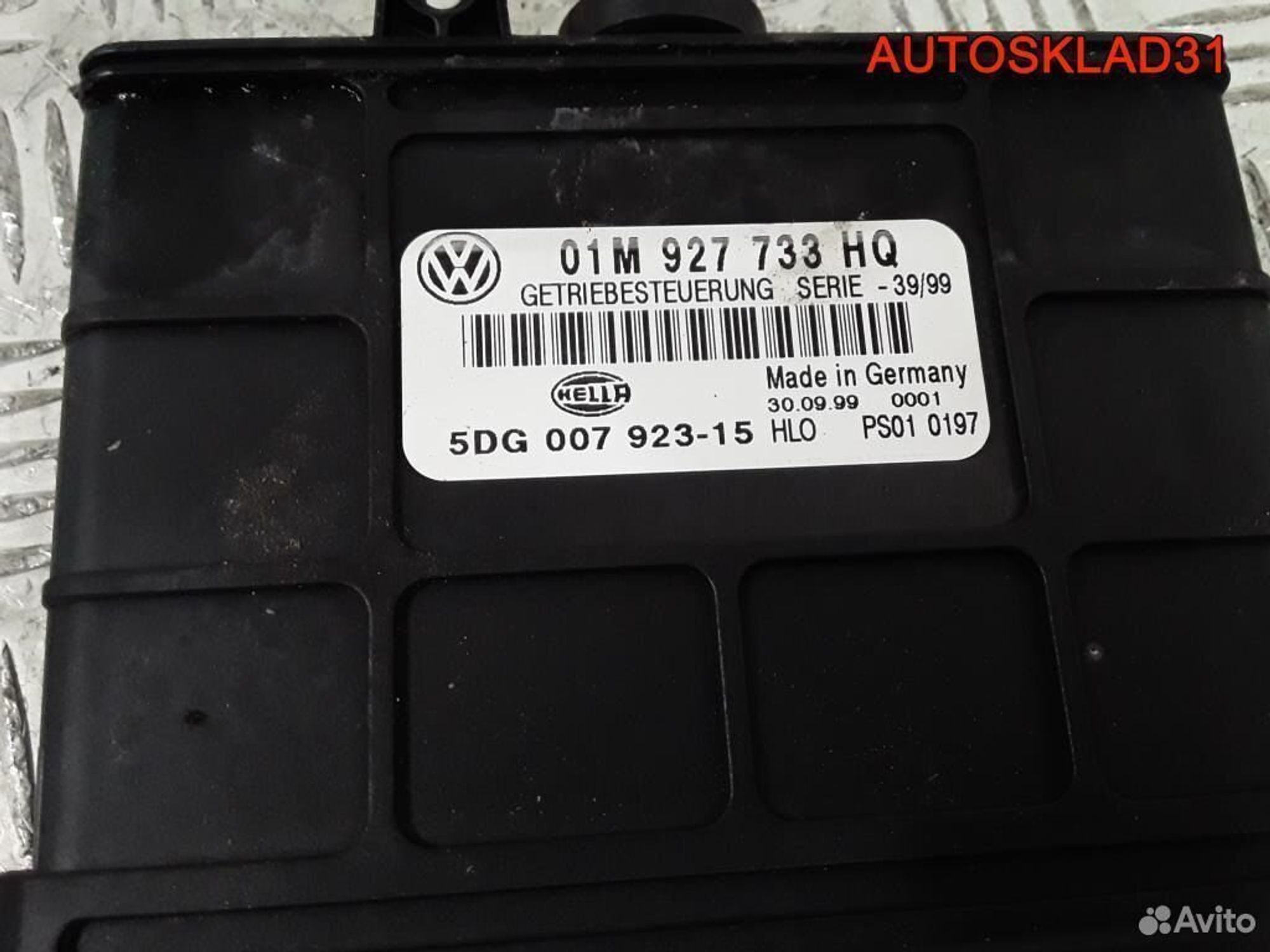 Блок управления АКПП Volkswagen Golf 4 01M927733HQ, 3200 рублей, Дубовое