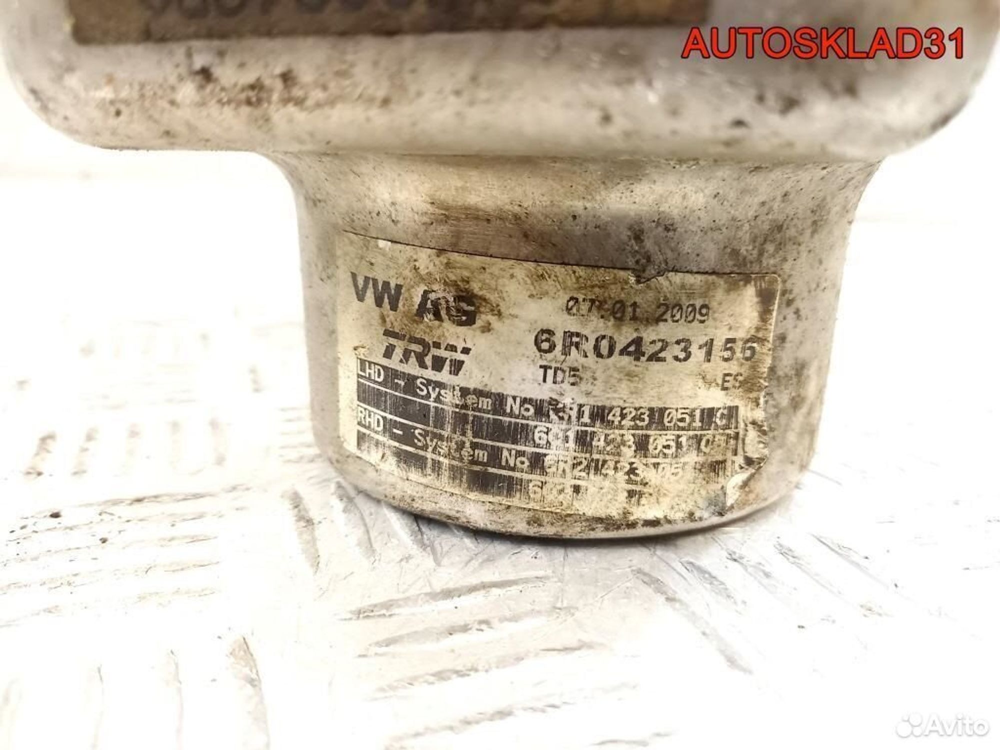 Насос эгур Skoda Fabia 2 6R0423156, 13500 рублей, Дубовое