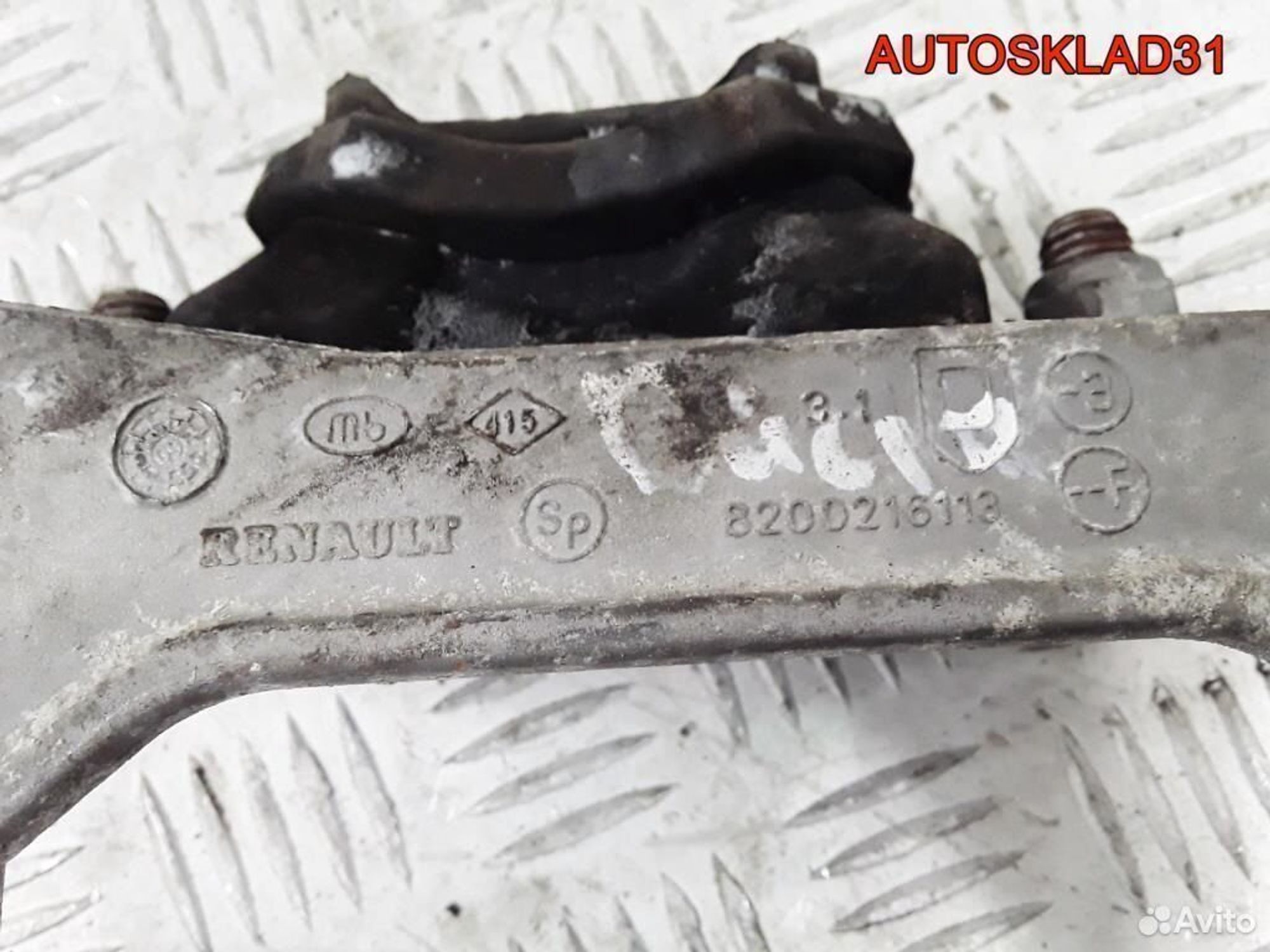 Кронштейн опоры кпп Renault Logan K7K 8200216113, 1200 рублей, Дубовое