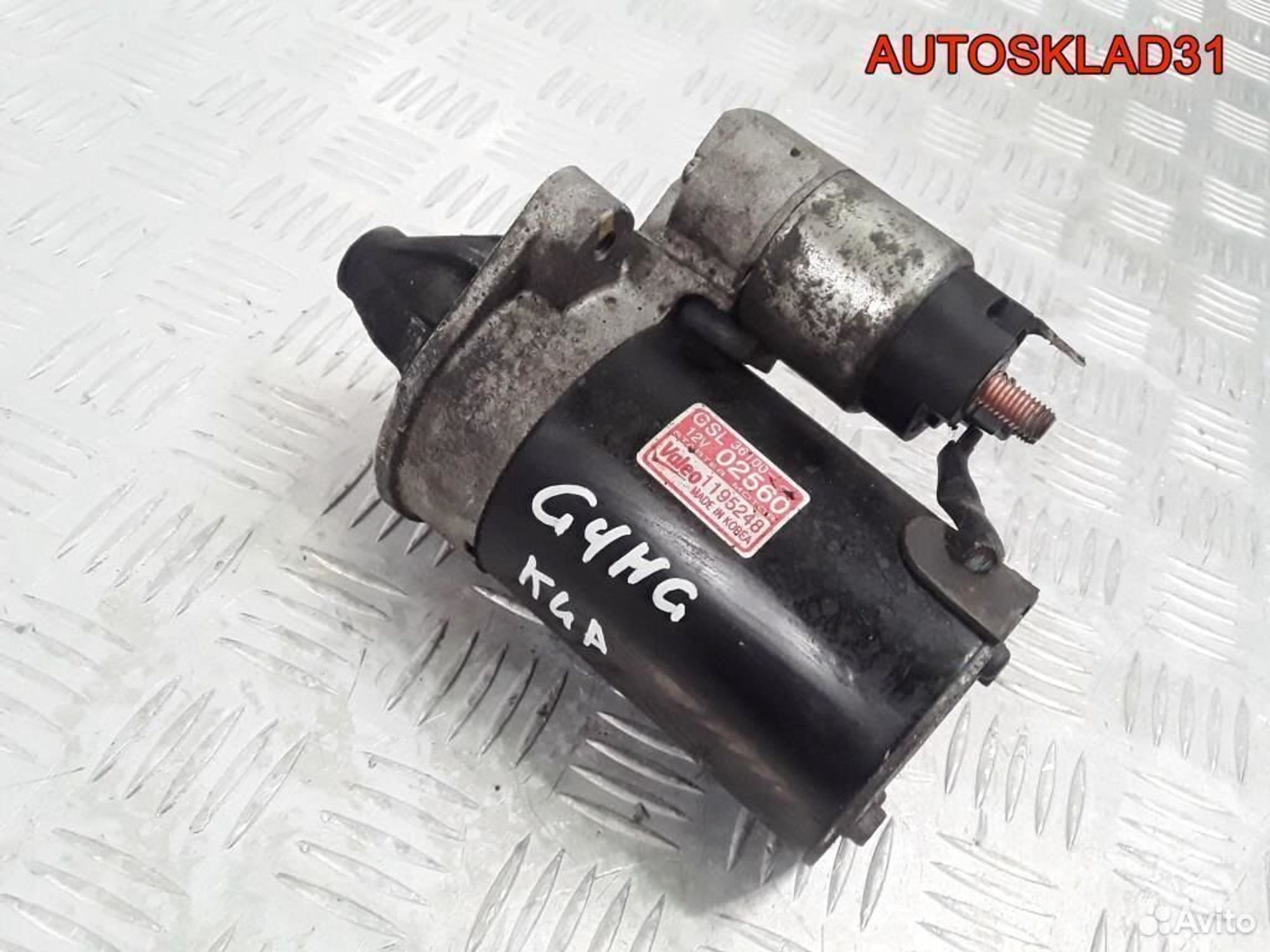 Стартер Kia Picanto 1.1 G4HG 3610002560, 3200 рублей, Дубовое