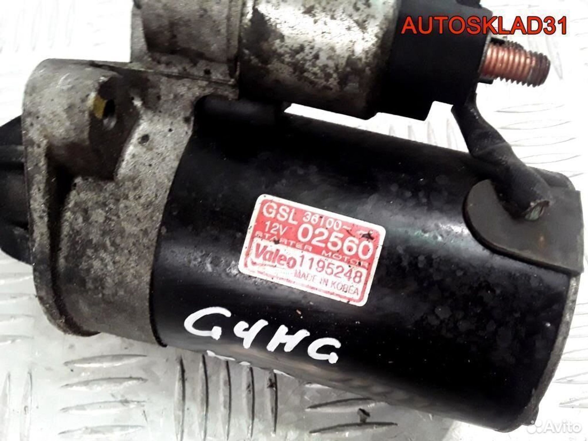 Стартер Kia Picanto 1.1 G4HG 3610002560, 3200 рублей, Дубовое