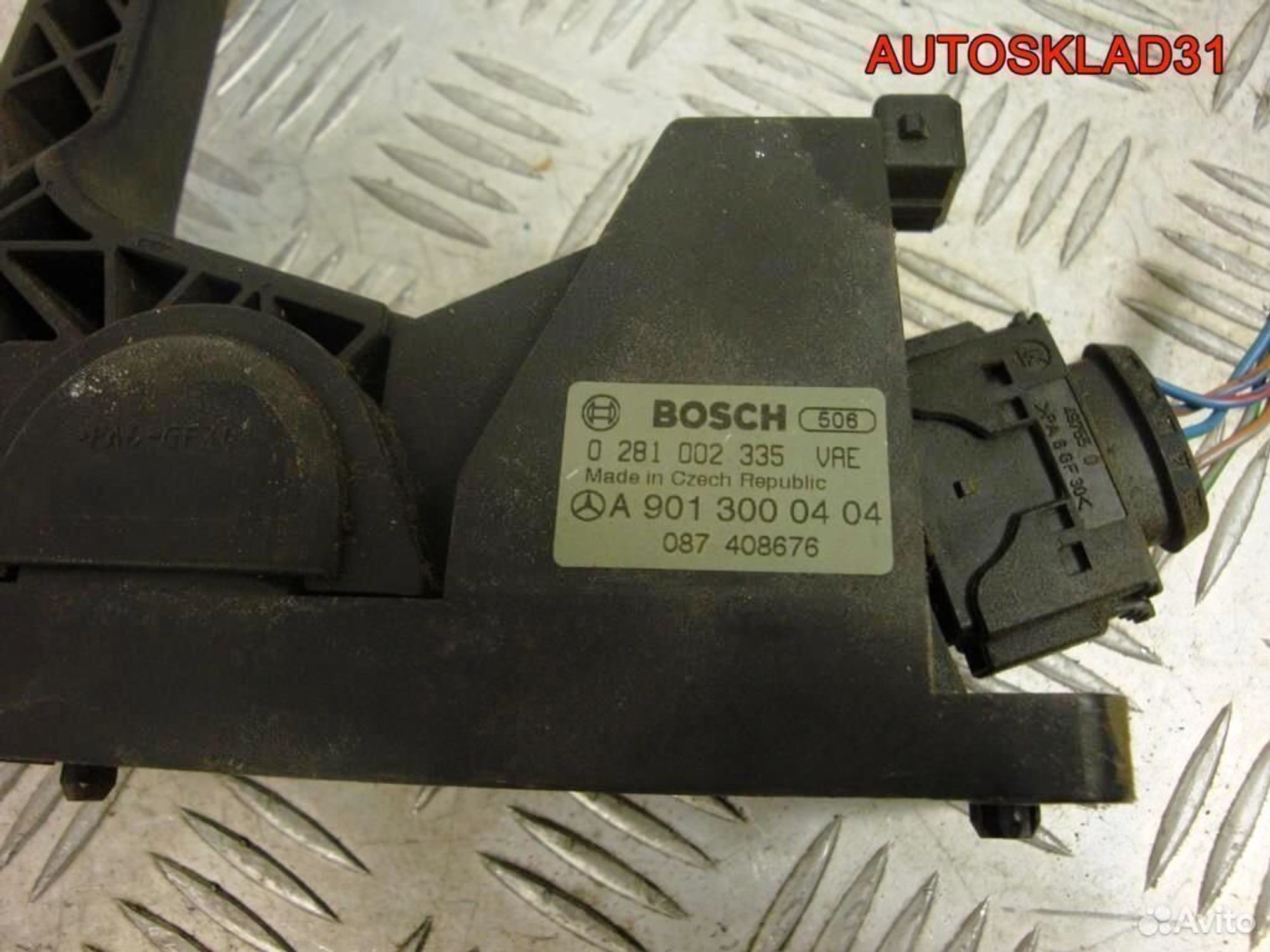 Педаль газа Mercedes Vito  W638 9013000404, 1800 рублей, Дубовое