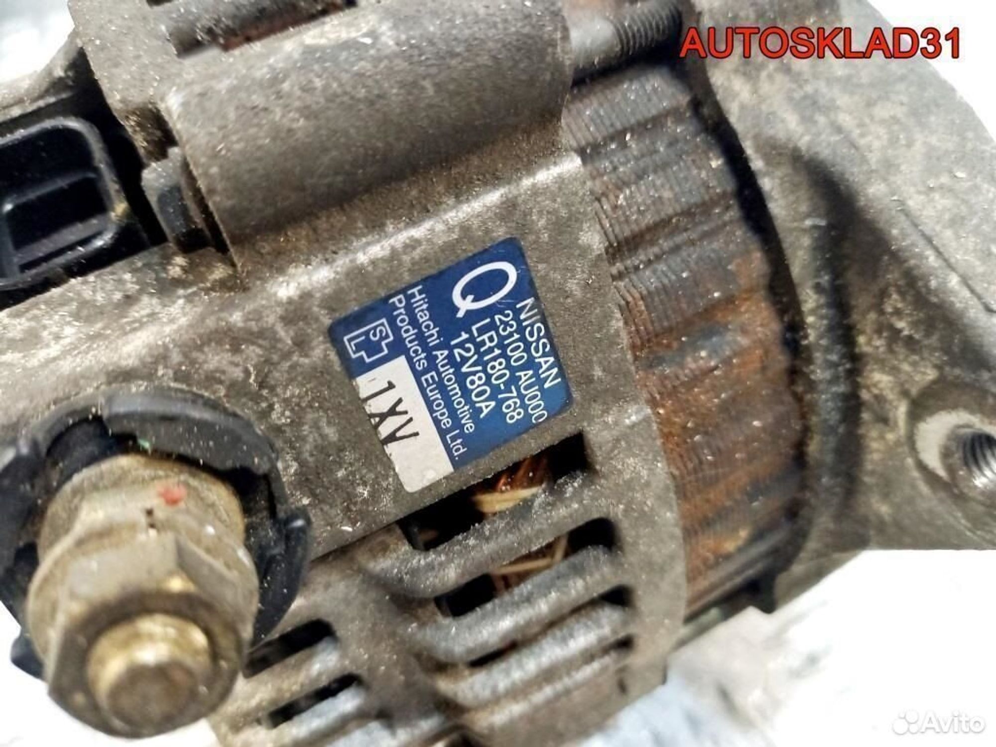 Генератор Nissan Almera N16 1.8 QG18 23100AU000, 6500 рублей, Дубовое