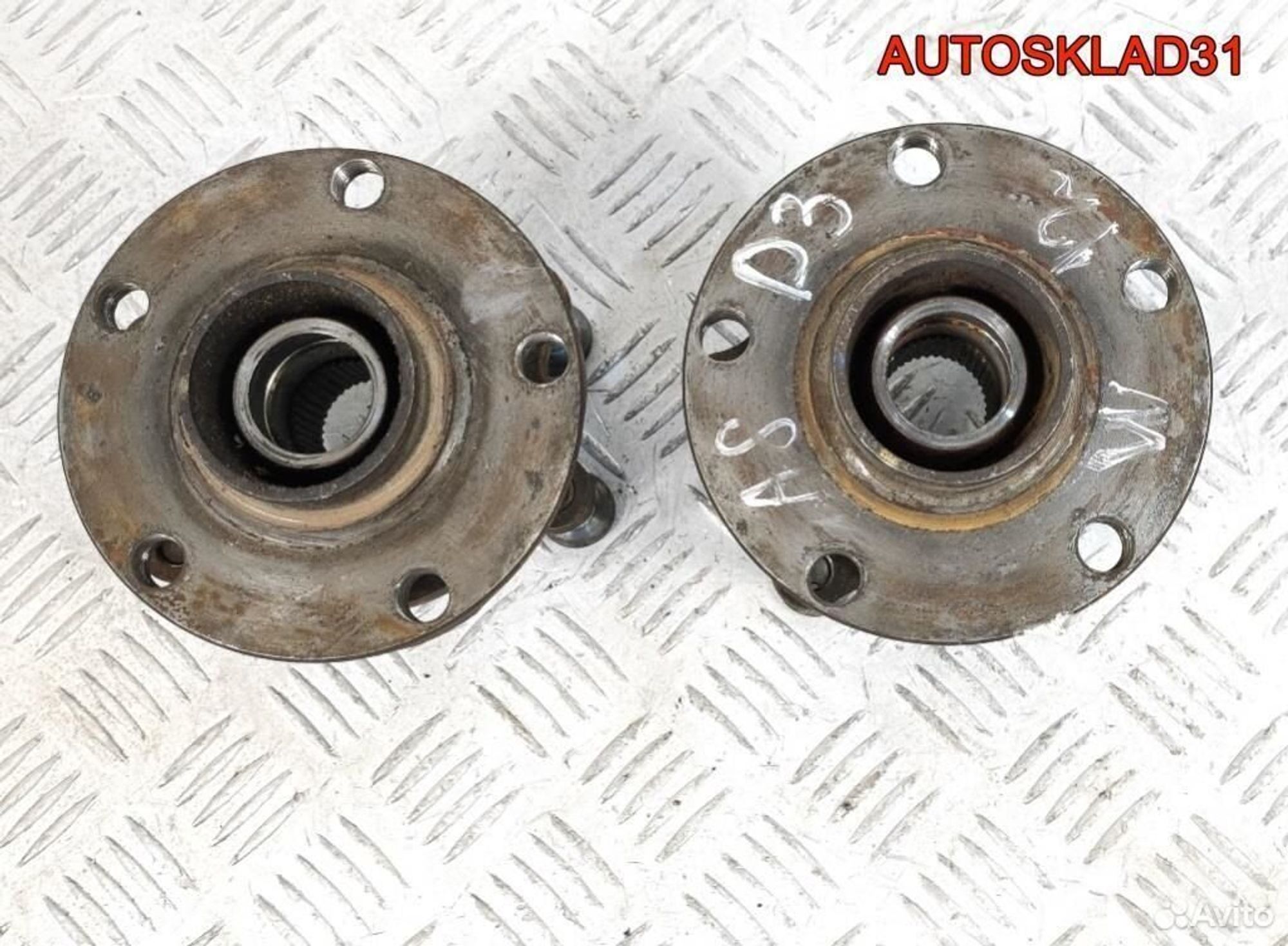 Ступица передняя Audi A8 D3 6.0 W12 BHT 4E0407615, 3200 рублей, Дубовое