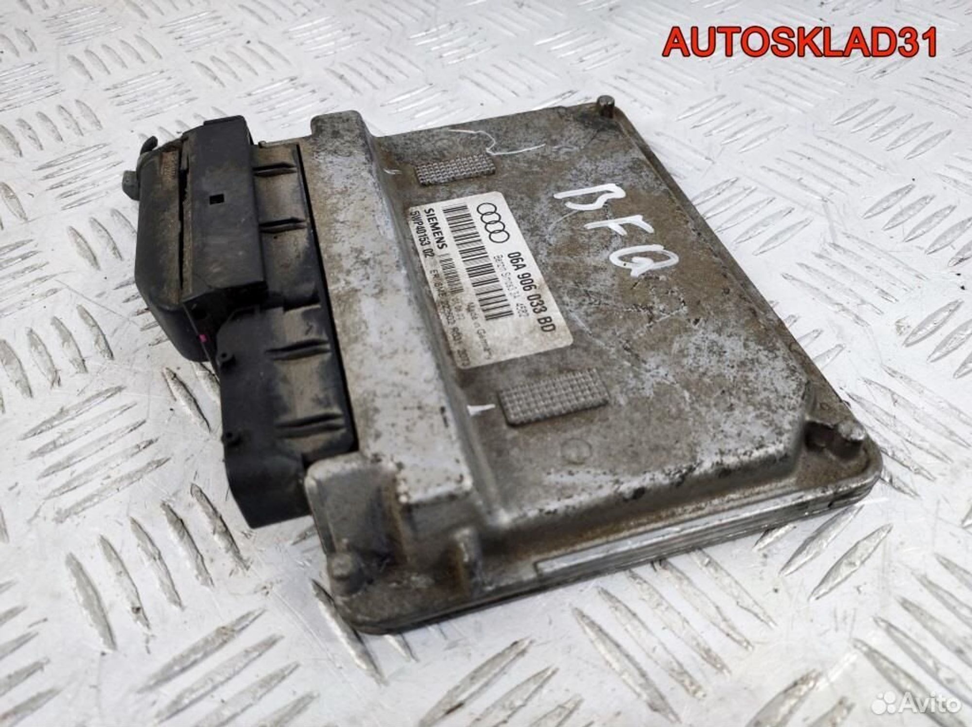 Блок эбу Audi A3 8L1 1.6 BFQ 06A906033BD Бензин, 5900 рублей, Дубовое