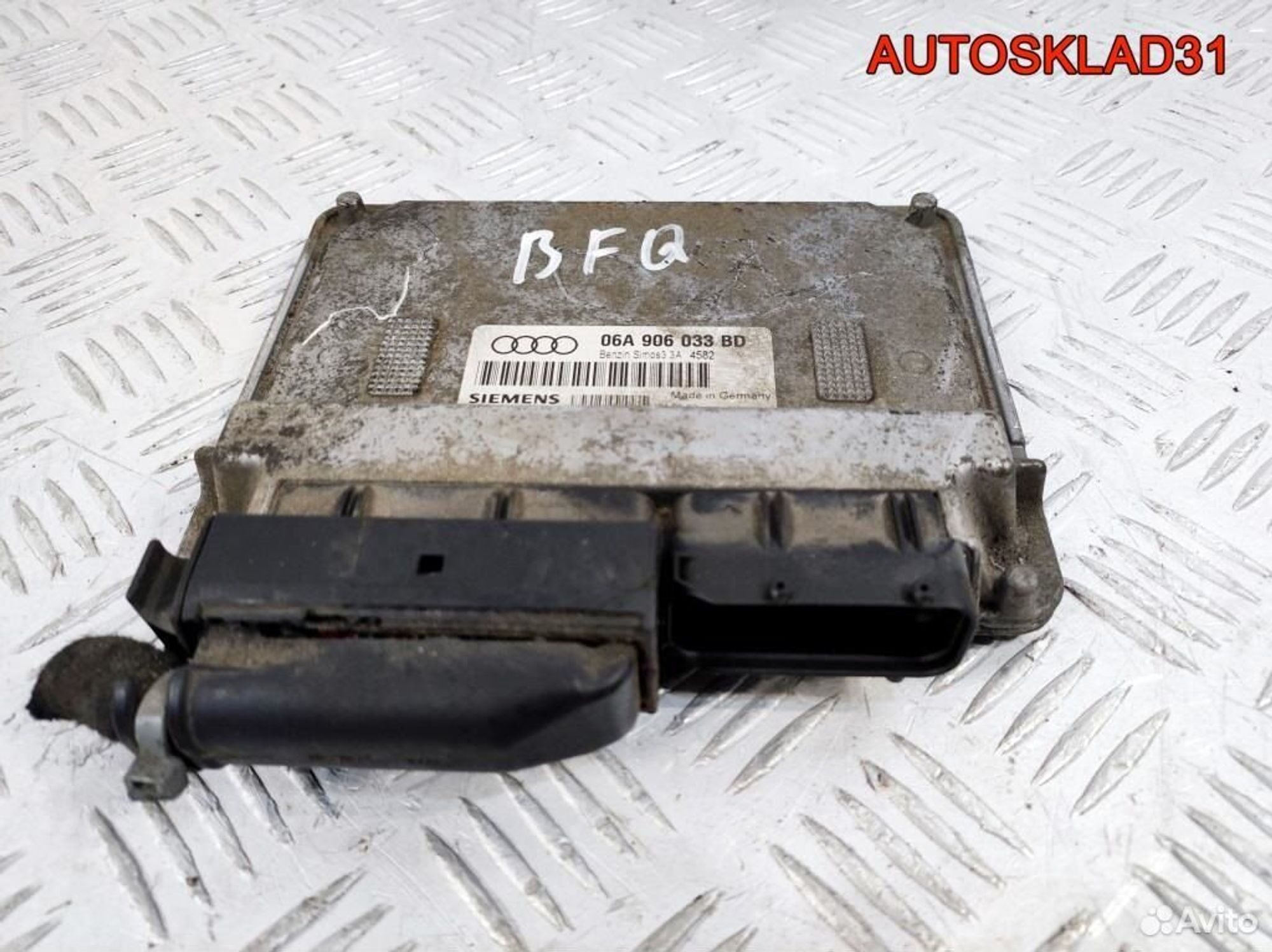 Блок эбу Audi A3 8L1 1.6 BFQ 06A906033BD Бензин, 5900 рублей, Дубовое