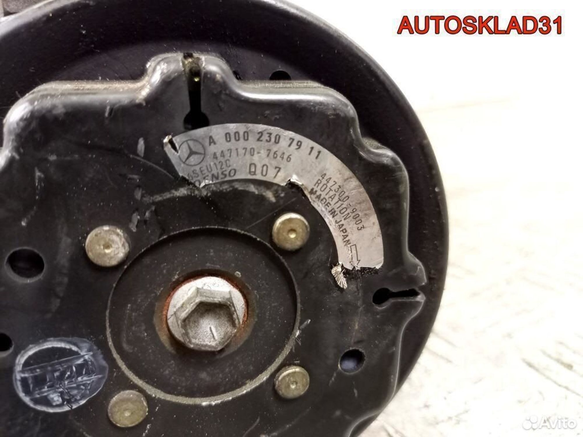 Компрессор кондиционера Mercedes W168 4472208366, 8100 рублей, Дубовое