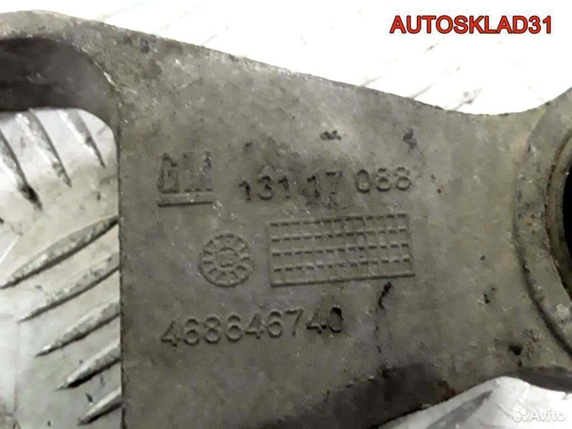 Опора кпп задняя верхняя Opel Meriva 13117088, 600 рублей, Дубовое