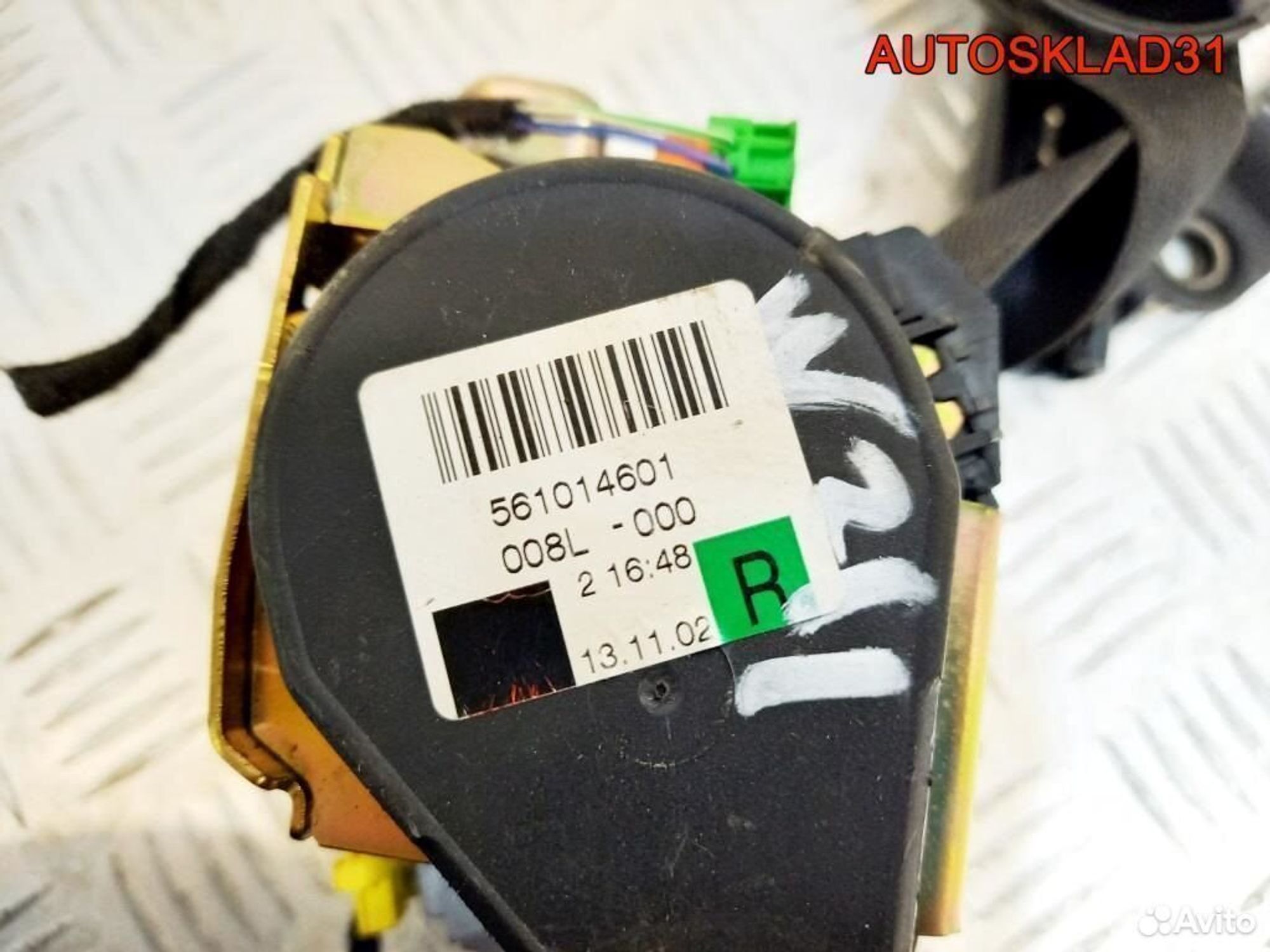 Ремень безопасности Mercedes Benz W211 A2118608085, 2900 рублей, Дубовое