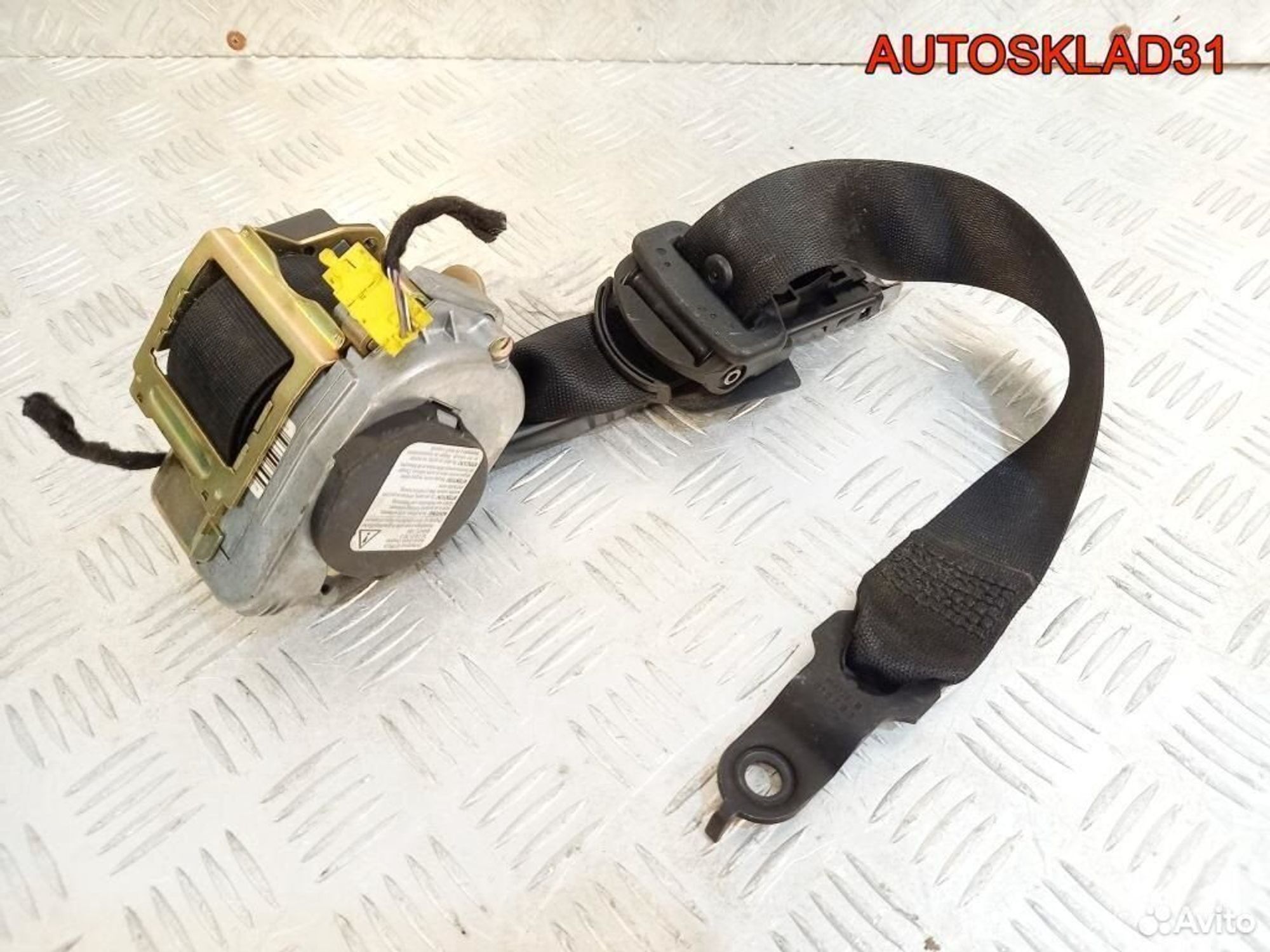 Ремень безопасности Mercedes Benz W211 A2118608085, 2900 рублей, Дубовое