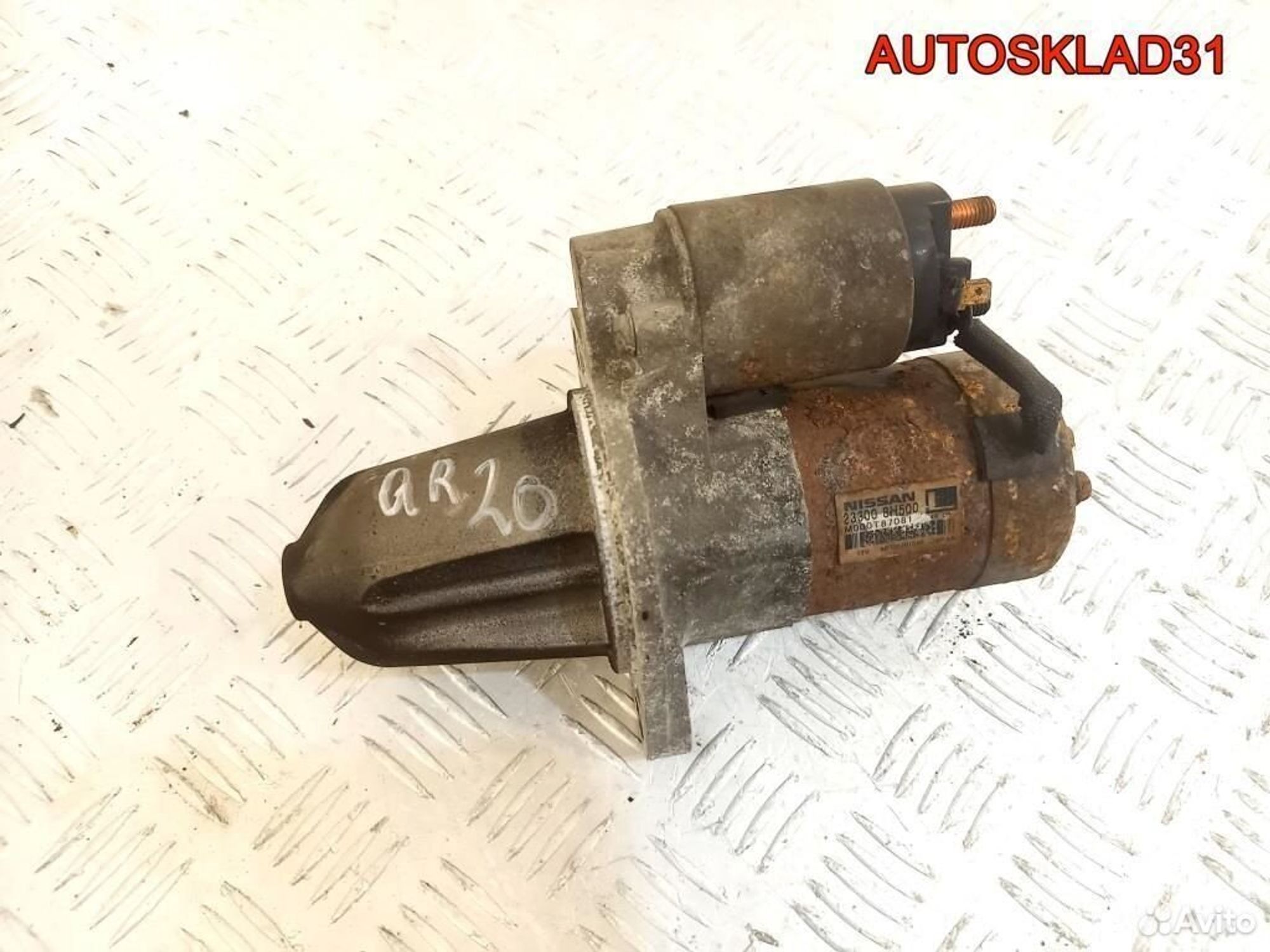 Стартер Nissan Primera P12E 2.0 QR20 233008H500, 4600 рублей, Дубовое