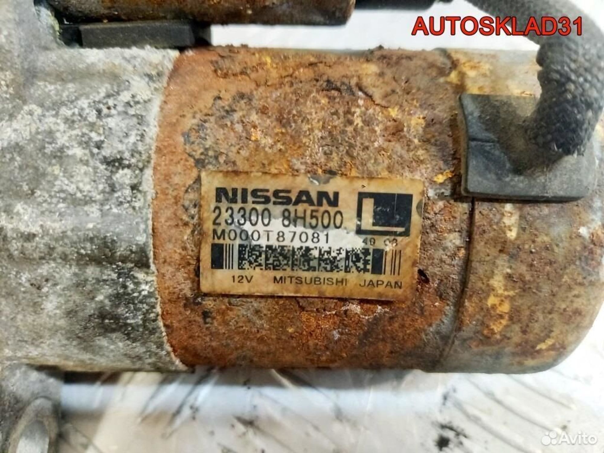 Стартер Nissan Primera P12E 2.0 QR20 233008H500, 4600 рублей, Дубовое