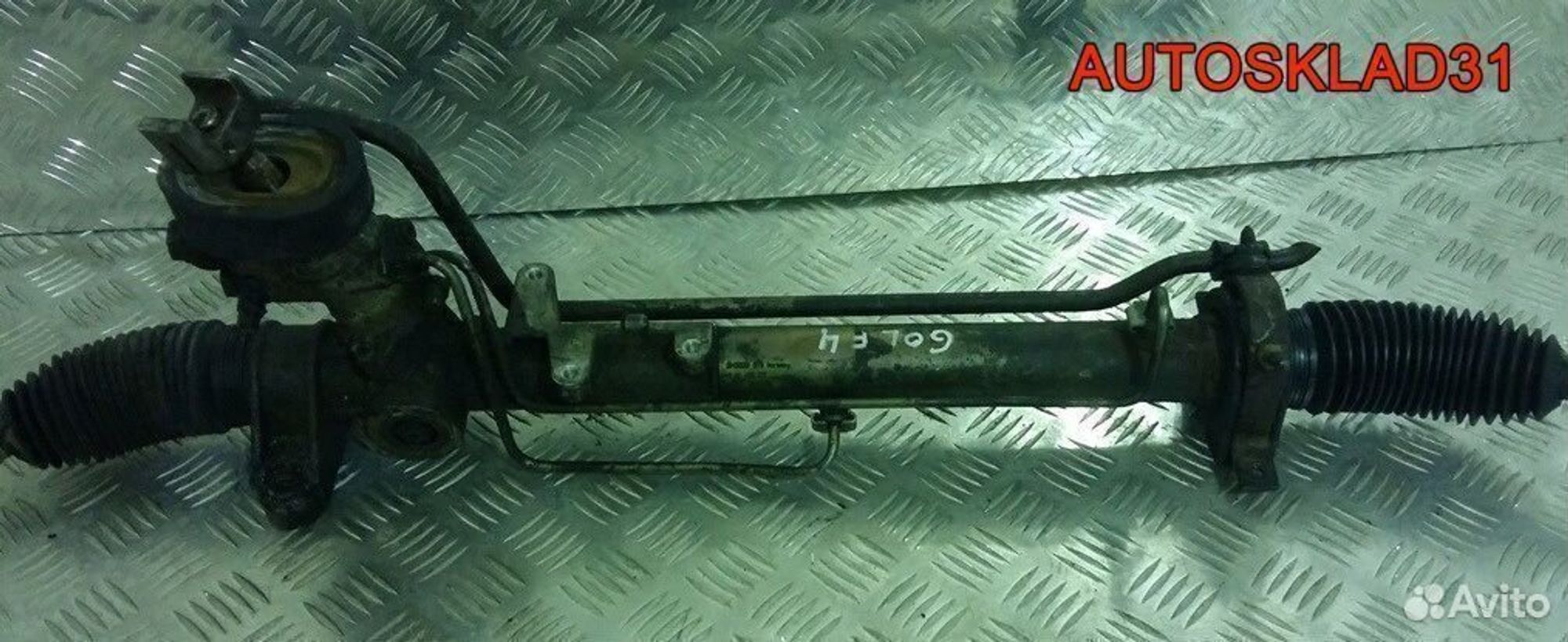 Рейка рулевая Volkswagen Golf 4 1J1422327, 5400 рублей, Дубовое