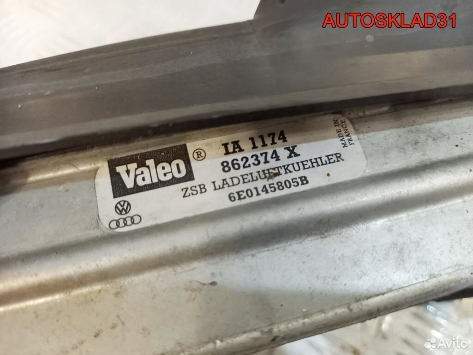 Интеркулер Volkswagen Polo 1.4 6E0145805B дизель, 3600 рублей, Дубовое