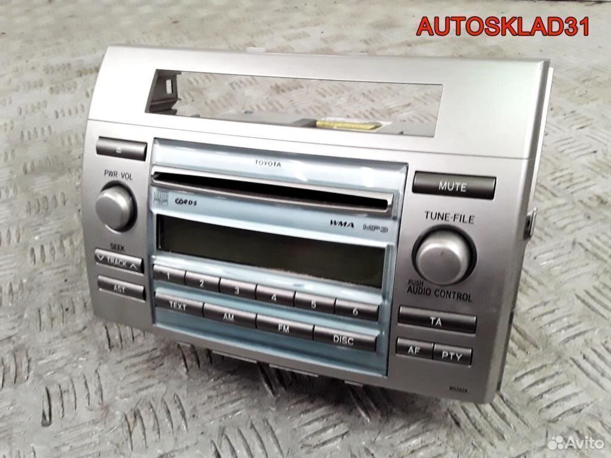 Магнитола Toyota Corolla Verso 861200F030, 8100 рублей, Дубовое