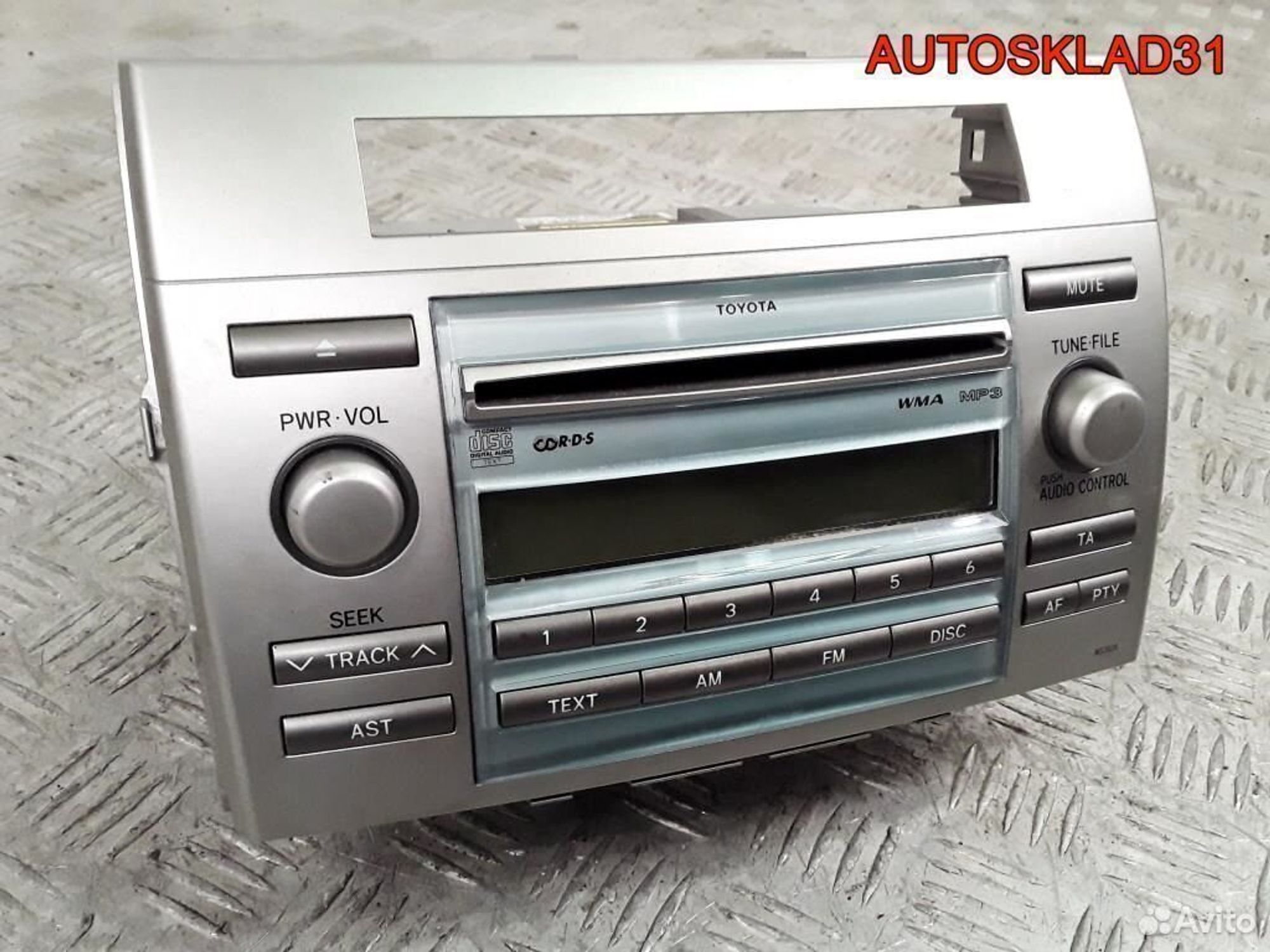 Магнитола Toyota Corolla Verso 861200F030, 8100 рублей, Дубовое