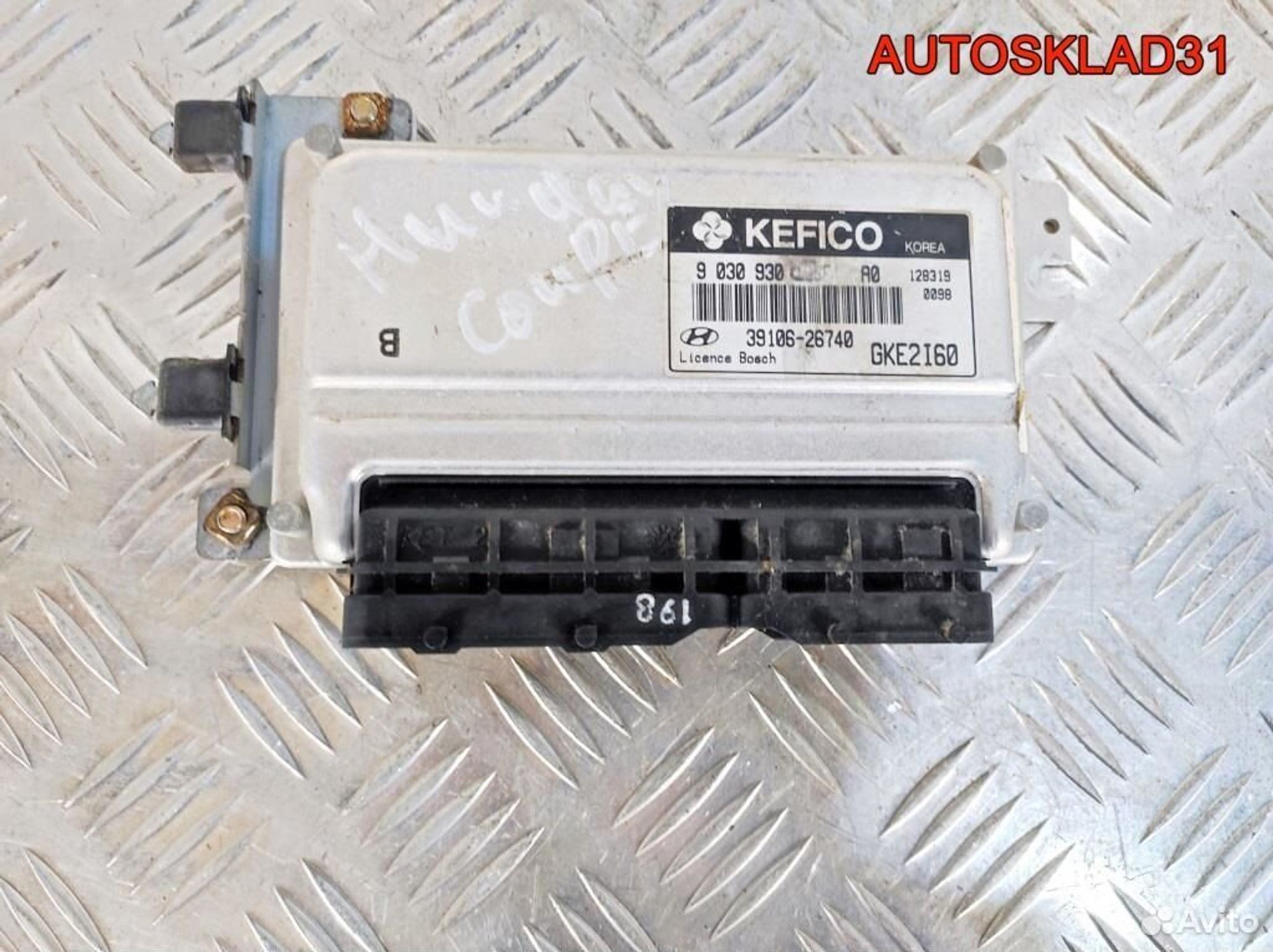 Блок эбу Hyundai Coupe 1,6 G4ED 3910626740 Бензин, 5200 рублей, Дубовое