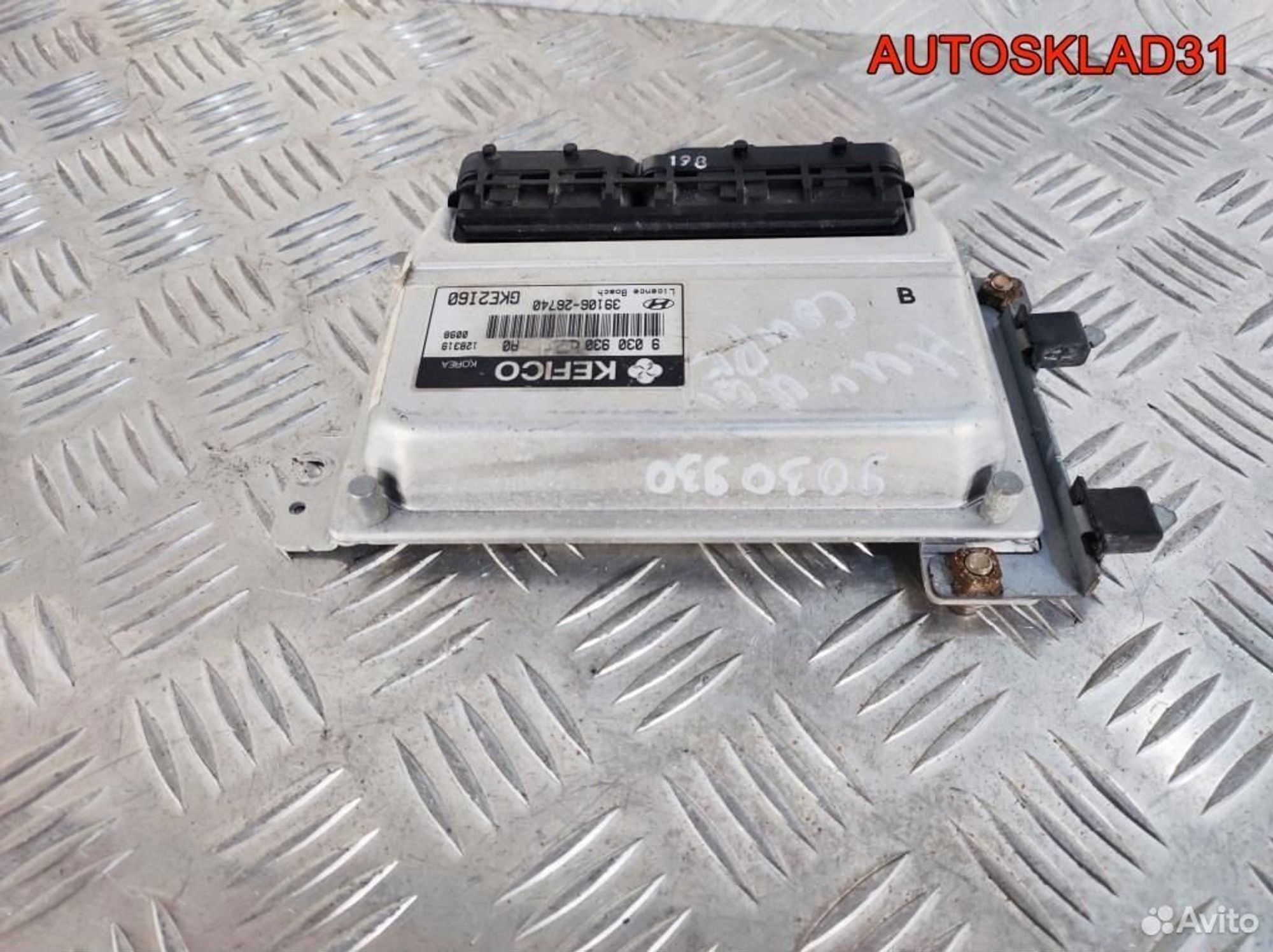 Блок эбу Hyundai Coupe 1,6 G4ED 3910626740 Бензин, 5200 рублей, Дубовое