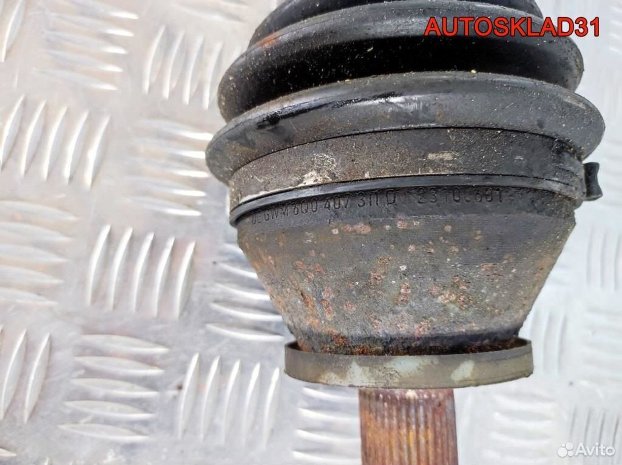 Полуось передняя правая VW Polo 6Q0407272CL, 3200 рублей, Дубовое