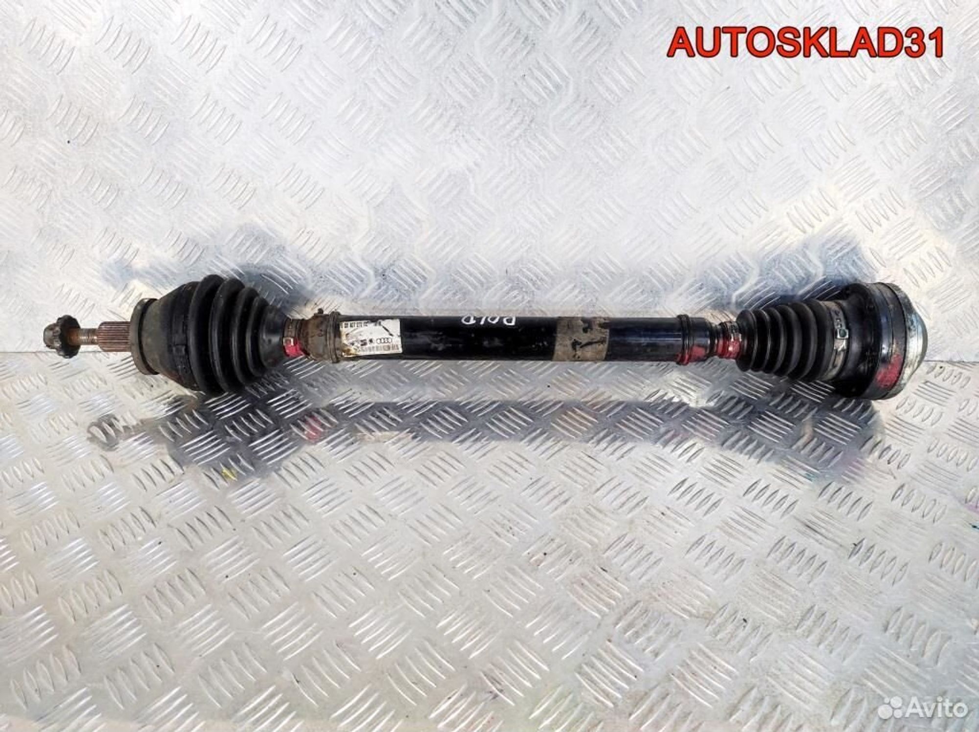 Полуось передняя правая VW Polo 6Q0407272CL, 3200 рублей, Дубовое