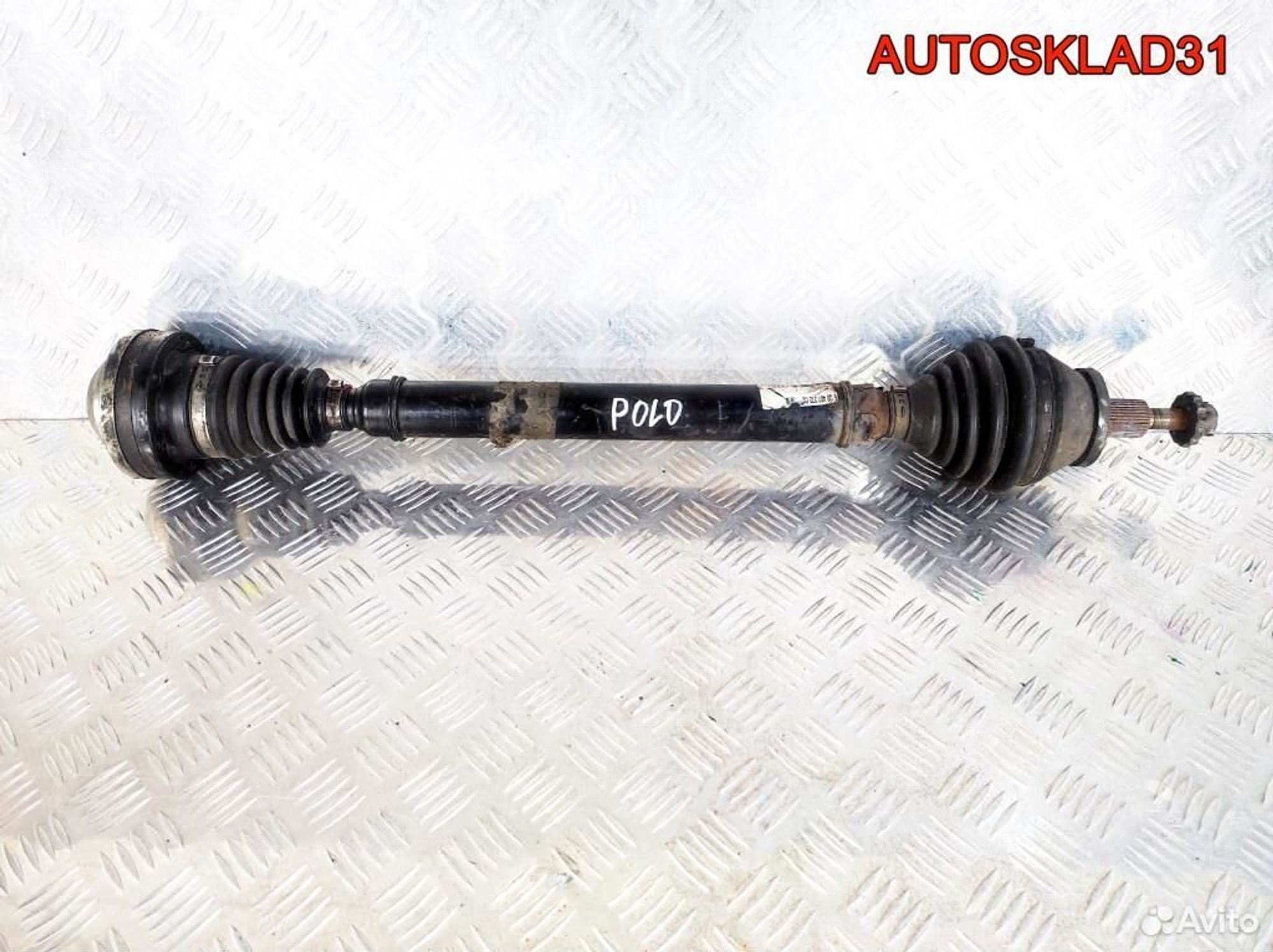 Полуось передняя правая VW Polo 6Q0407272CL, 3200 рублей, Дубовое