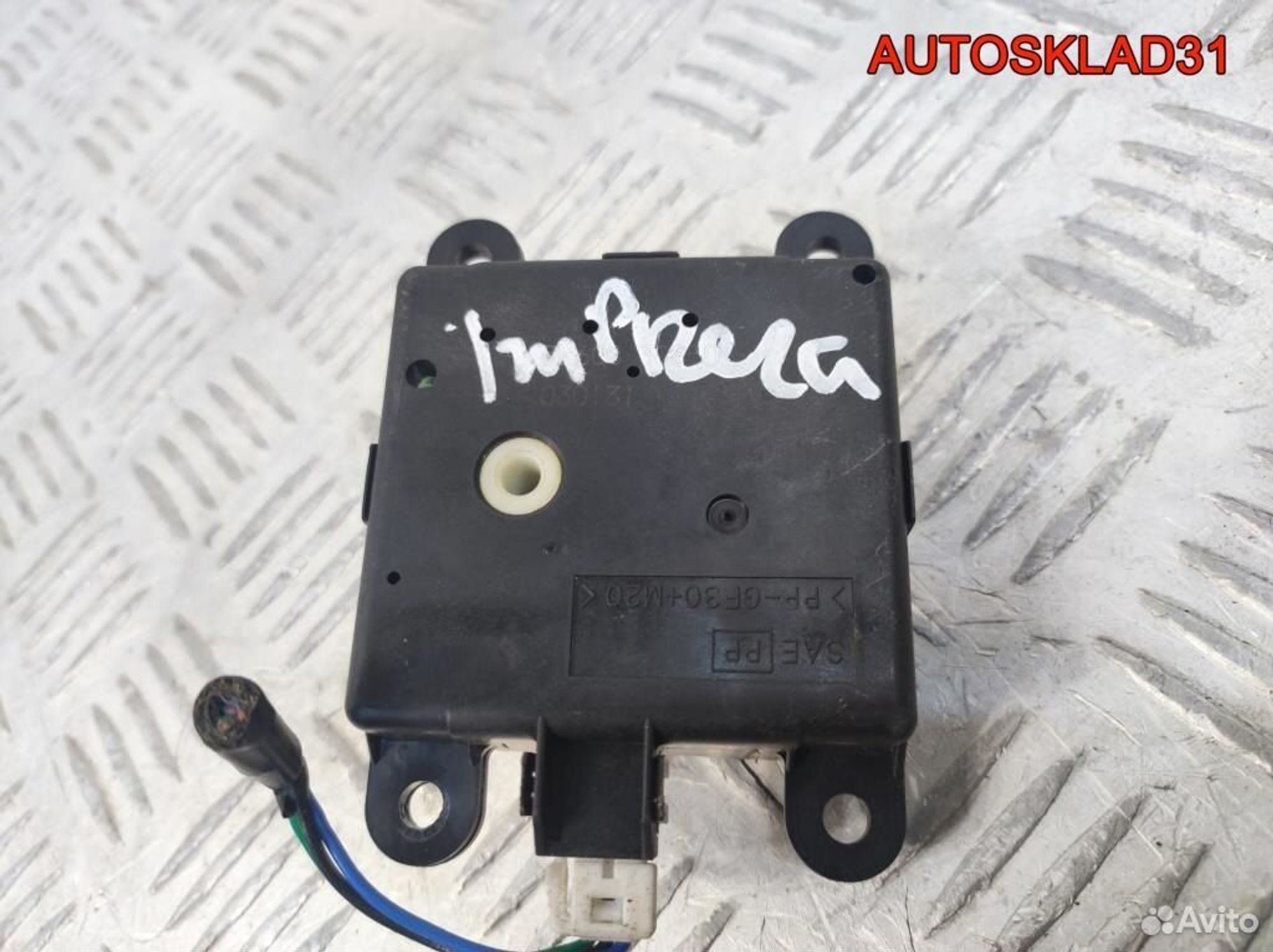 Моторчик заслонки отопителя Subaru Impreza G11, 900 рублей, Дубовое