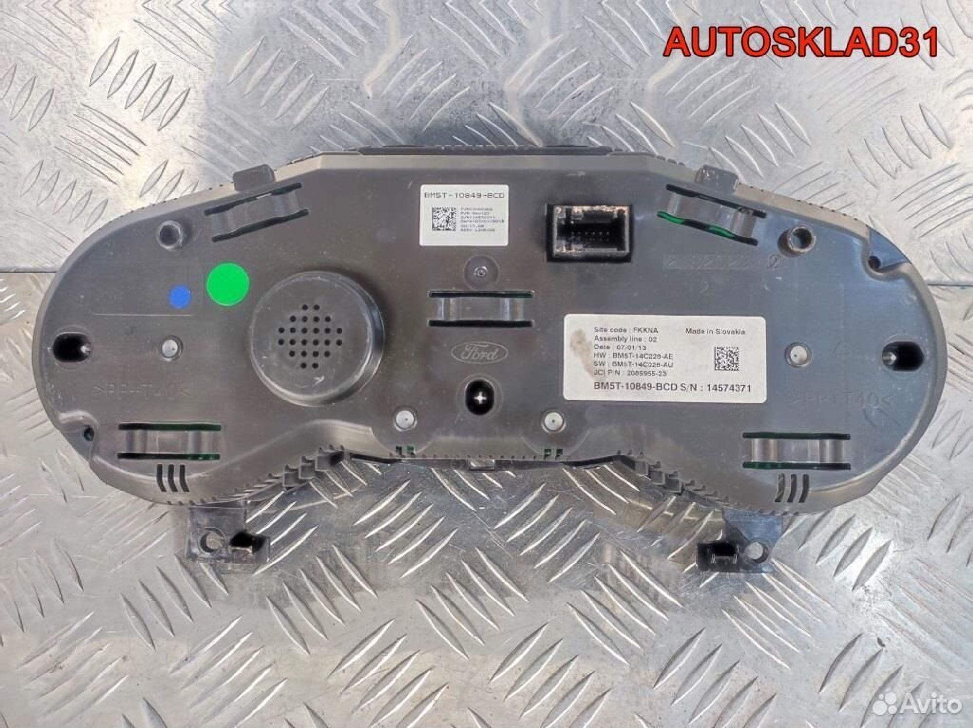 Панель приборов Ford C-Max 2 BM5T10849BCD Дизель, 5200 рублей, Дубовое