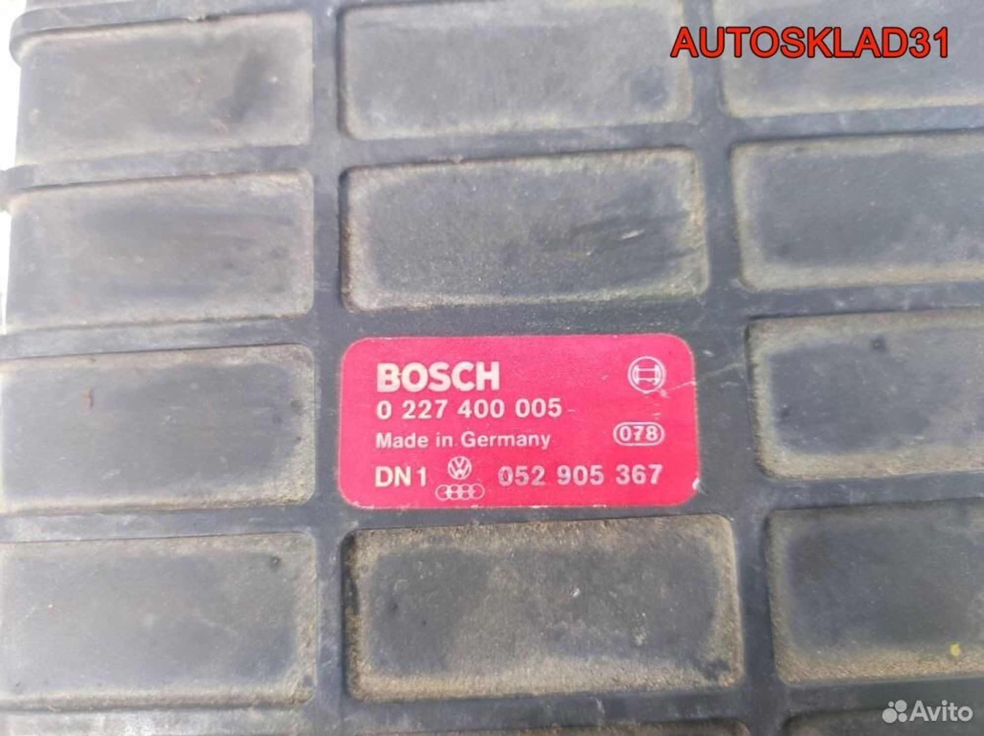 Блок эбу Vоlkswagеn Golf 2 052905367 Бензин, 1000 рублей, Дубовое