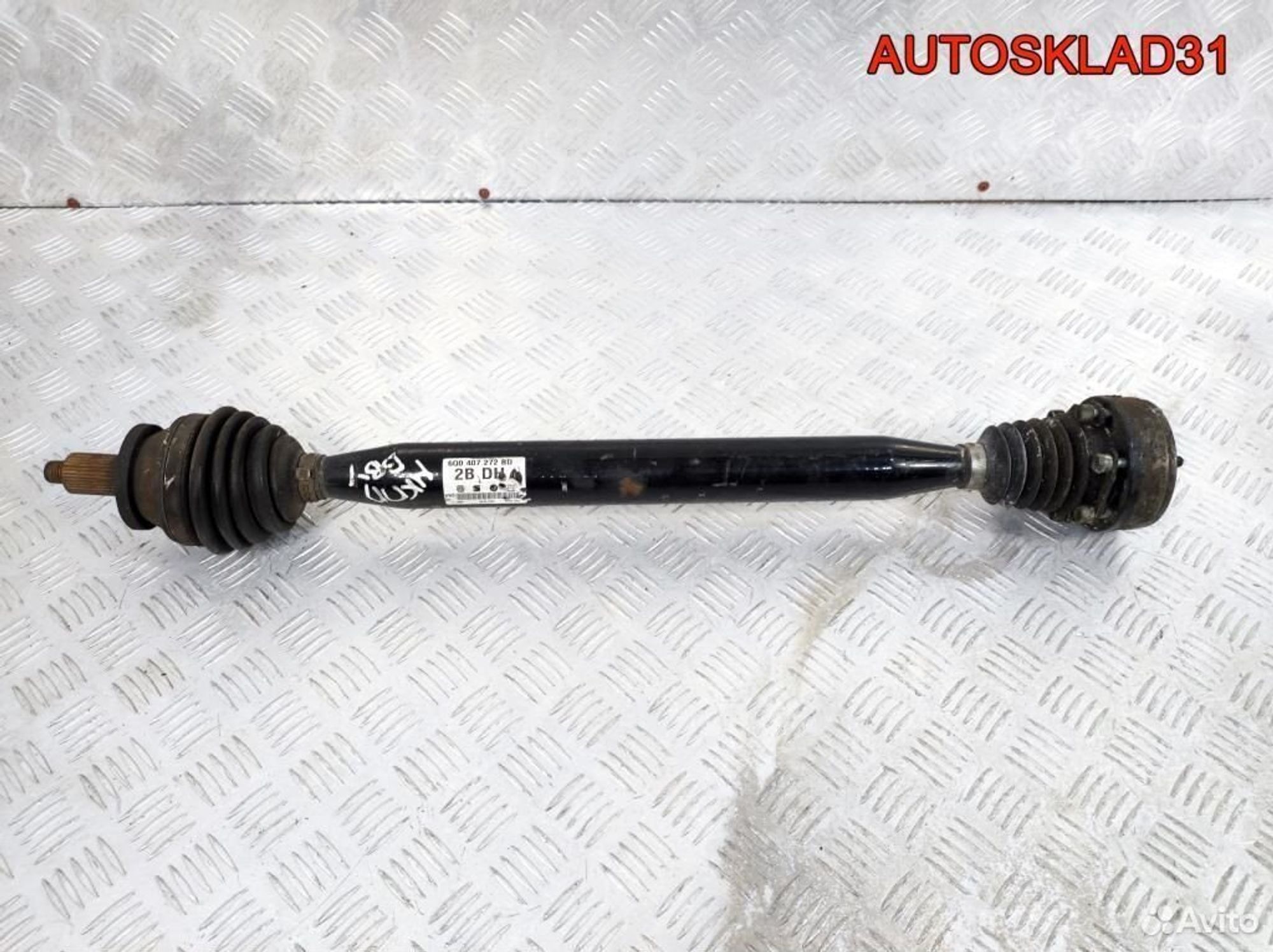 Привод передний правый МКПП VW Polo 6Q0407272BD, 3200 рублей, Дубовое