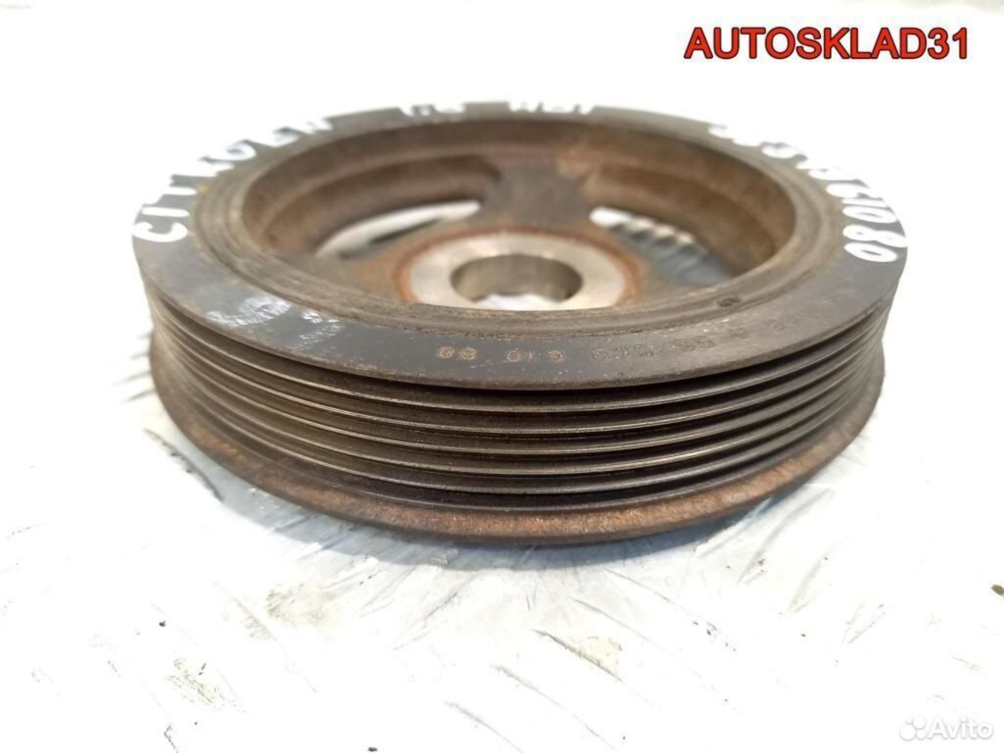 Шкив коленвала Citroen C4 1.6 9654961080 дизель, 1100 рублей, Дубовое