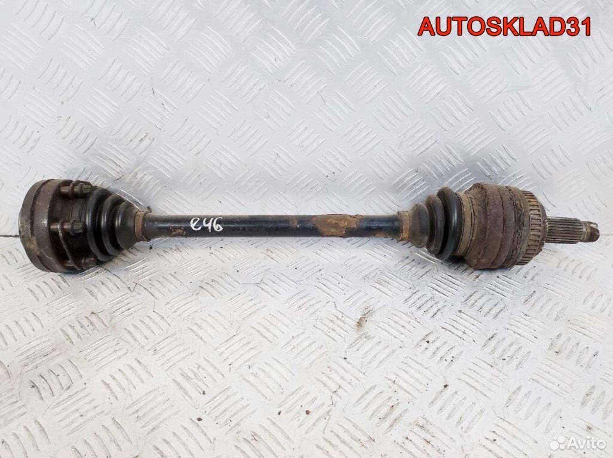 Полуось задняя левая BMW E46 7530247AL01 Дизель, 4100 рублей, Дубовое