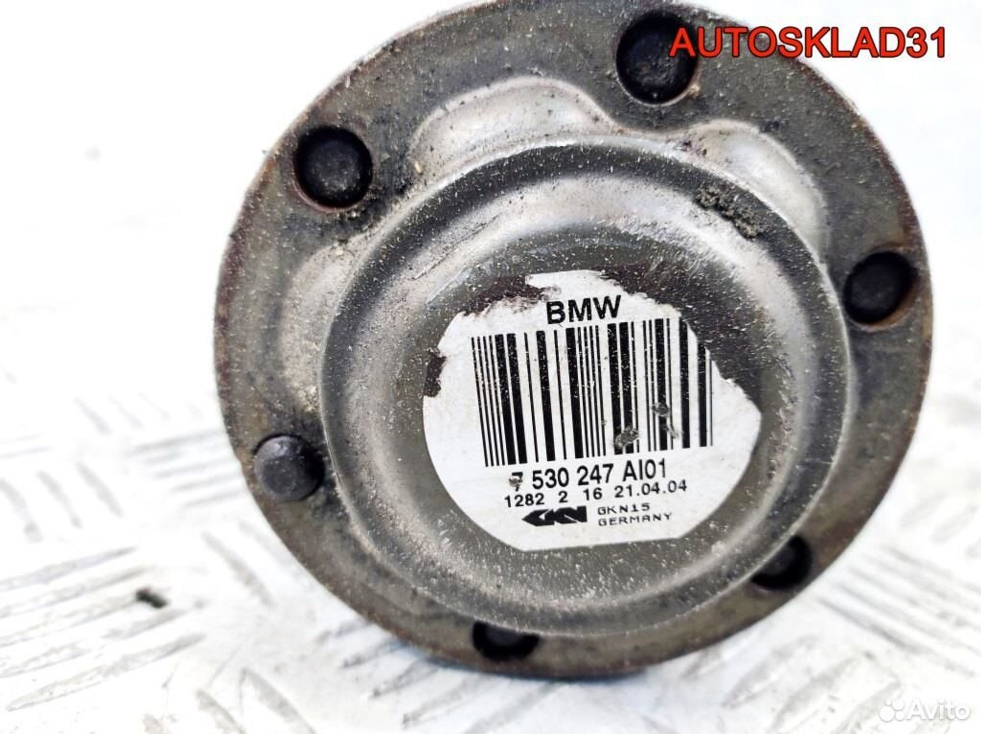 Полуось задняя левая BMW E46 7530247AL01 Дизель, 4100 рублей, Дубовое