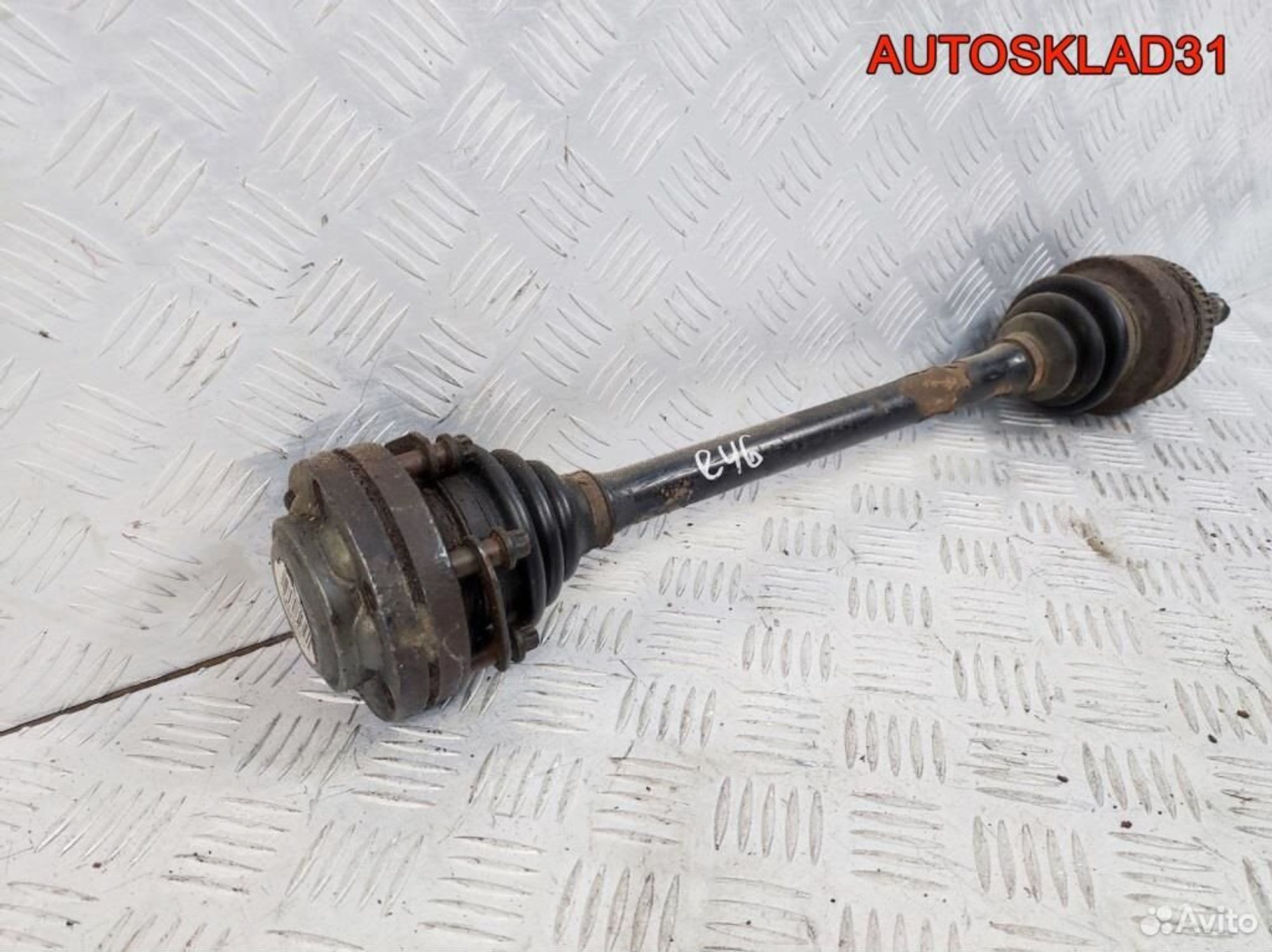 Полуось задняя левая BMW E46 7530247AL01 Дизель, 4100 рублей, Дубовое