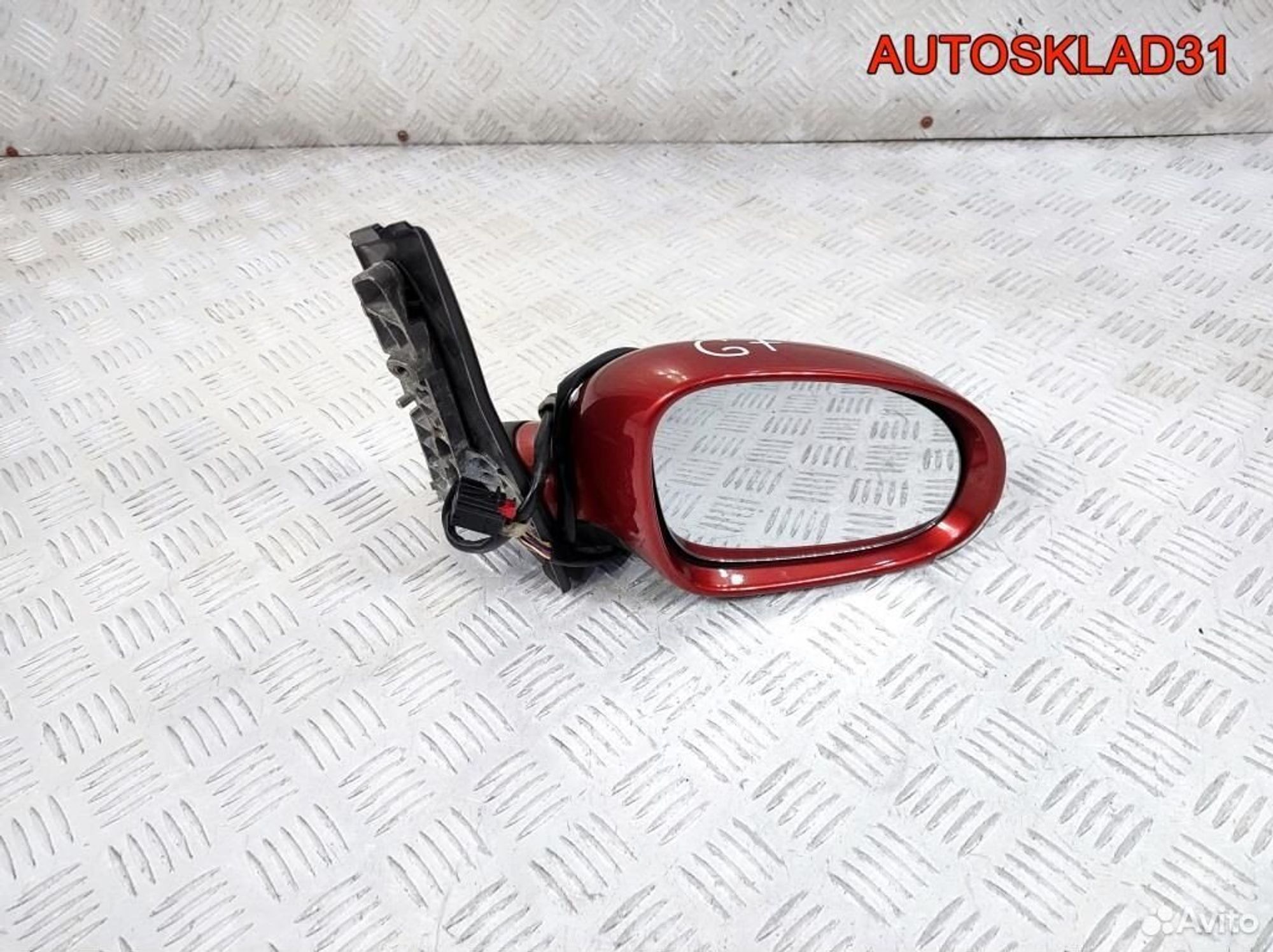 Зеркало правое Volkswagen Golf Plus 5M1857508AP, 7200 рублей, Дубовое