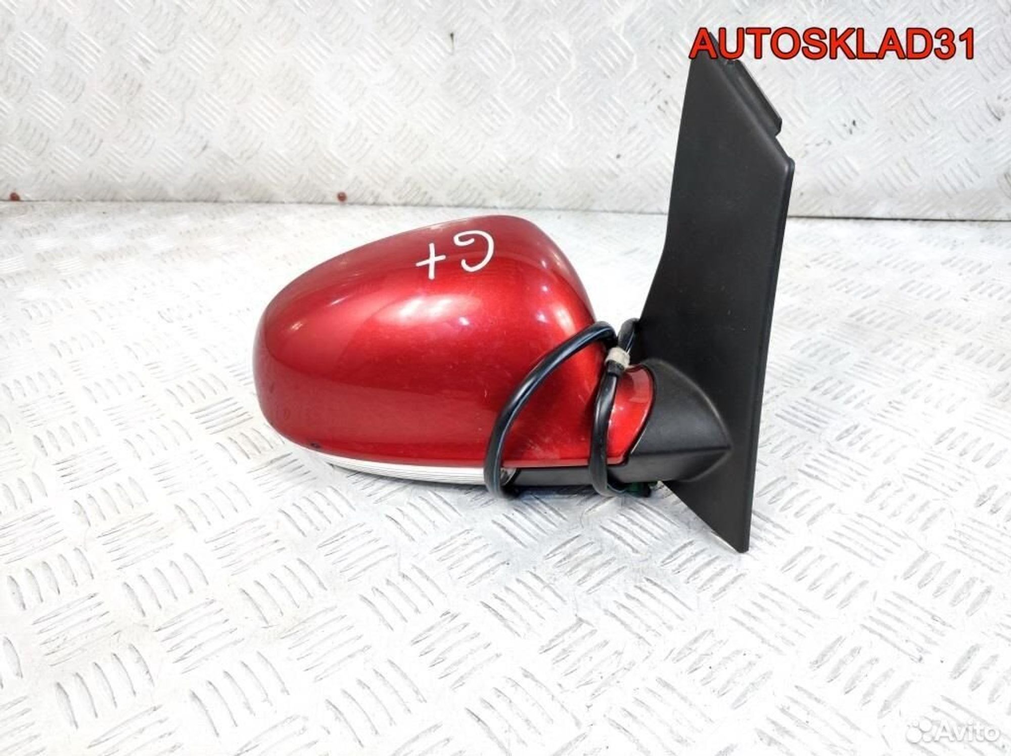 Зеркало правое Volkswagen Golf Plus 5M1857508AP, 7200 рублей, Дубовое