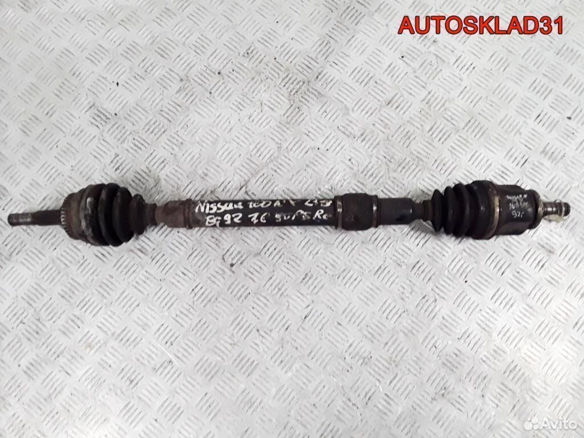 Привод передний правый Nissan 100NX B13 1,6 МКПП, 2300 рублей, Дубовое