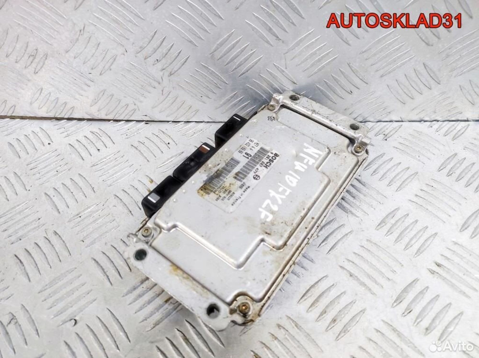 Блок эбу Peugeot 206 NFU10FX2F 9643218980 Бензин, 5200 рублей, Дубовое