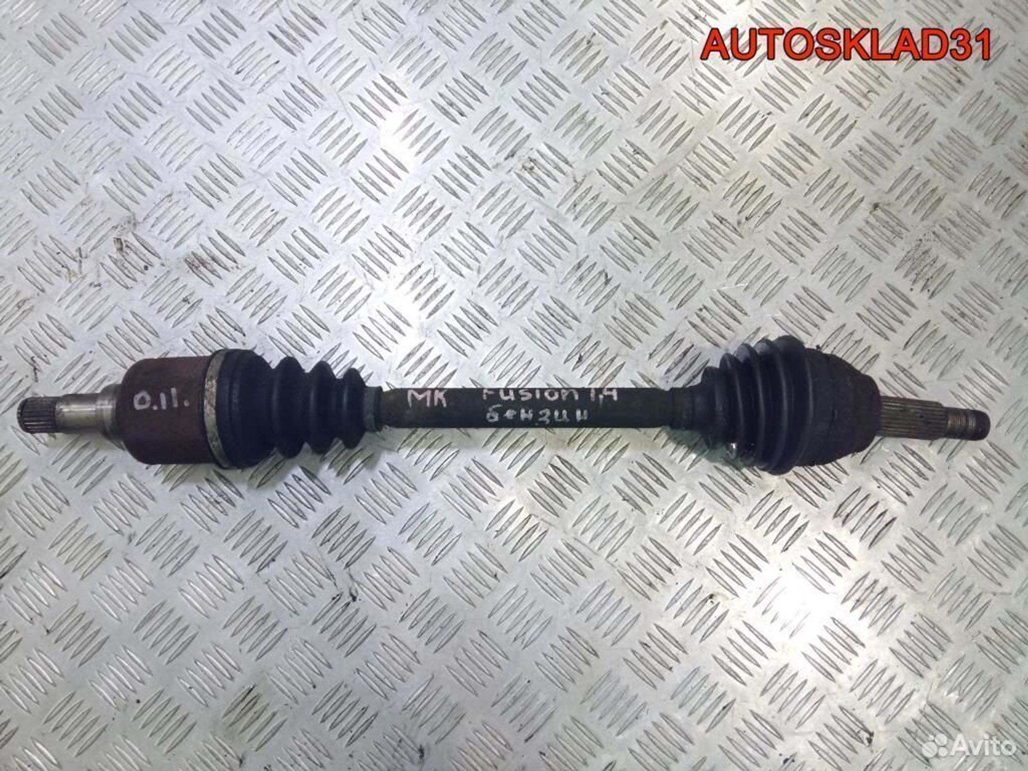 Привод передний левый Ford Fusion 1.4 МКПП бензин, 4100 рублей, Дубовое