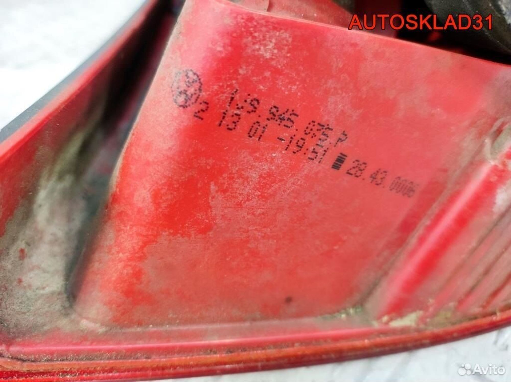 Фонарь задний левый Volkswagen Golf 4 1J9945075P, 2600 рублей, Дубовое