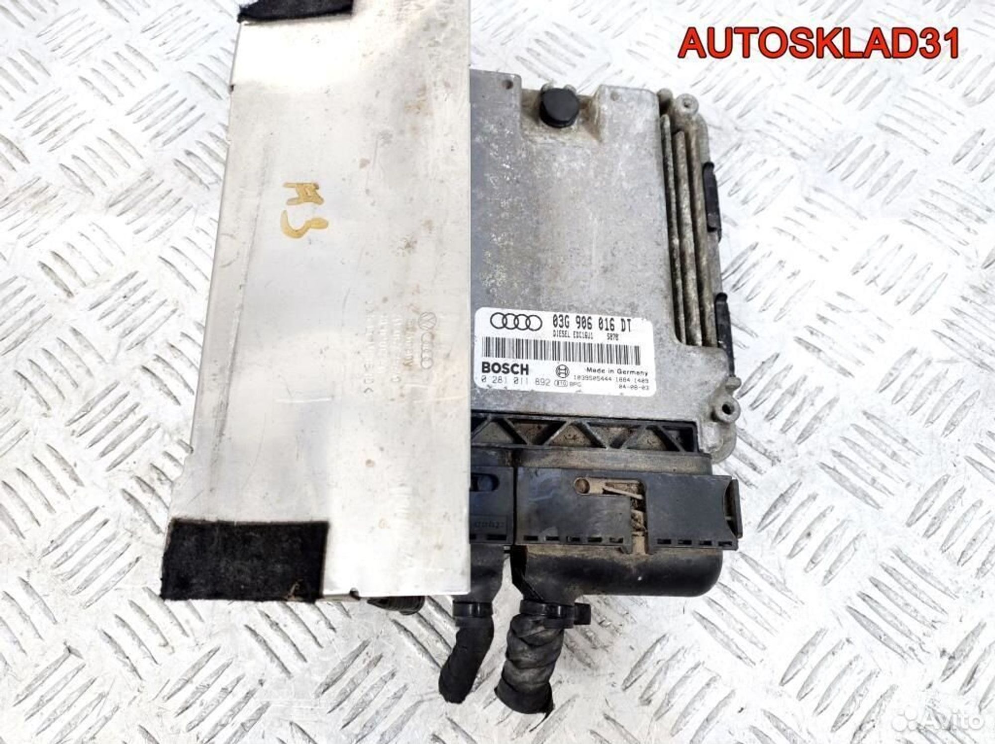 Блок ЭБУ VW Golf 5 2.0 BKD Дизель 03G906016DT, 2000 рублей, Дубовое