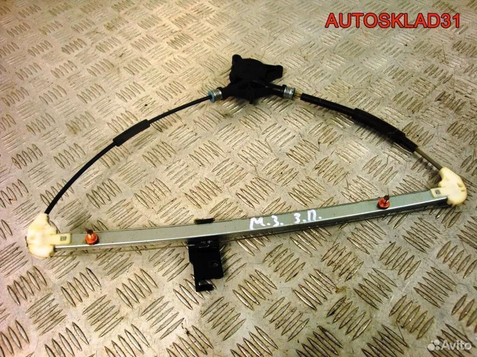 Стеклоподъемник задний правый Mazda 3 BK BP4L72560B, 1800 рублей, Дубовое