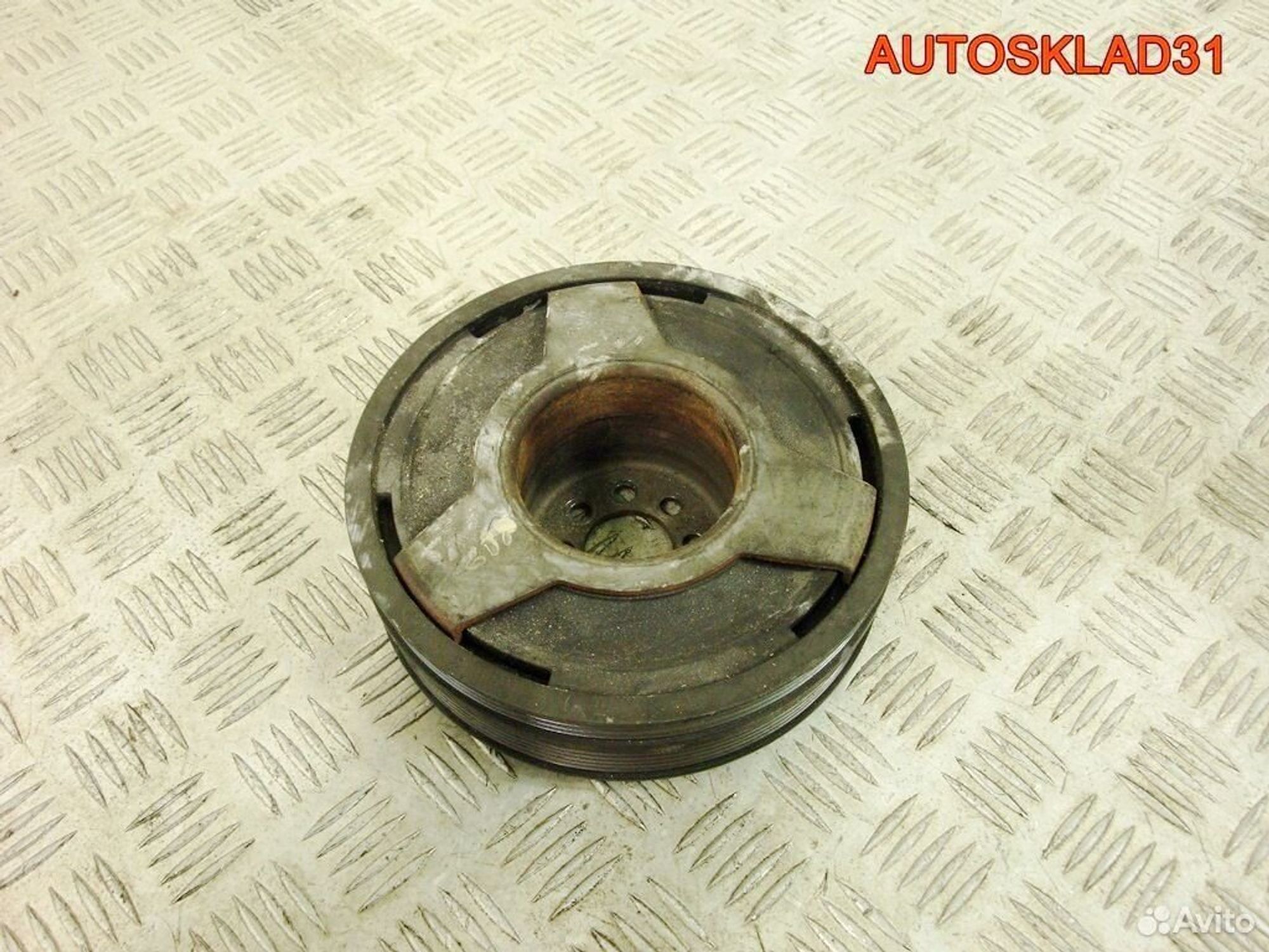 Шкив коленвала Audi A6 C5 2.5 059105251 Дизель, 2300 рублей, Дубовое