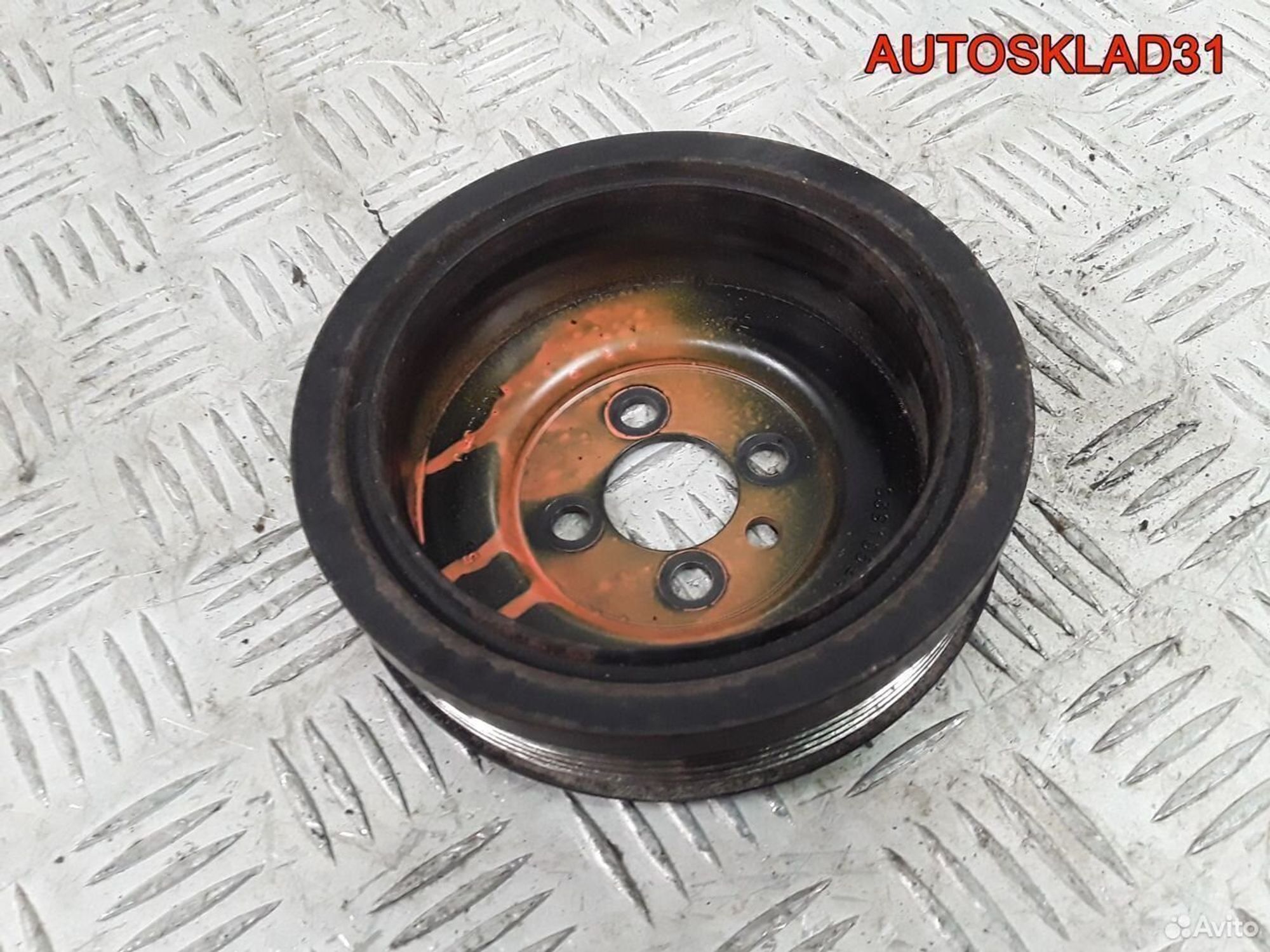 Шкив коленвала VW Passat B6 2.0 BMP TDI 03G105243, 1000 рублей, Дубовое