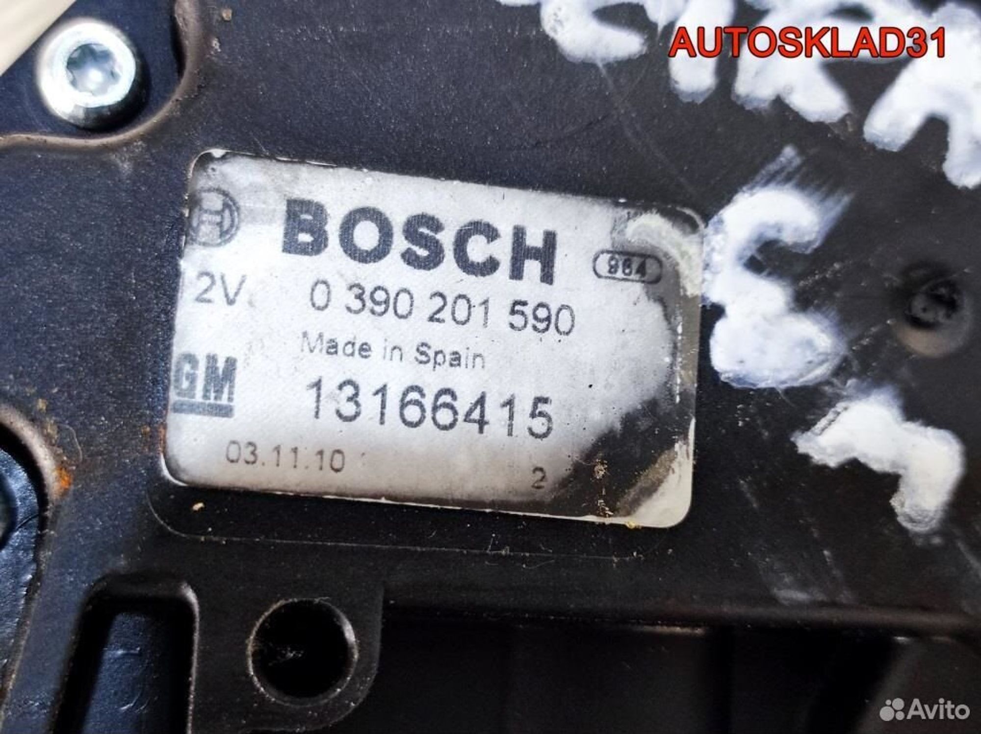 Моторчик стеклоочистителя задний Opel Vectra C, 3600 рублей, Дубовое