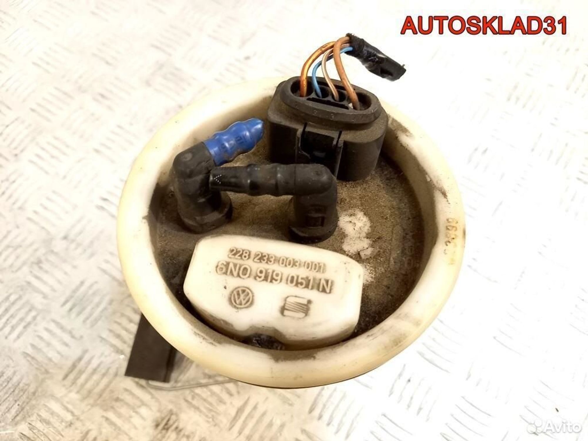 Насос топливный Volkswagen Polo 6N0919051N бензин, 2400 рублей, Дубовое