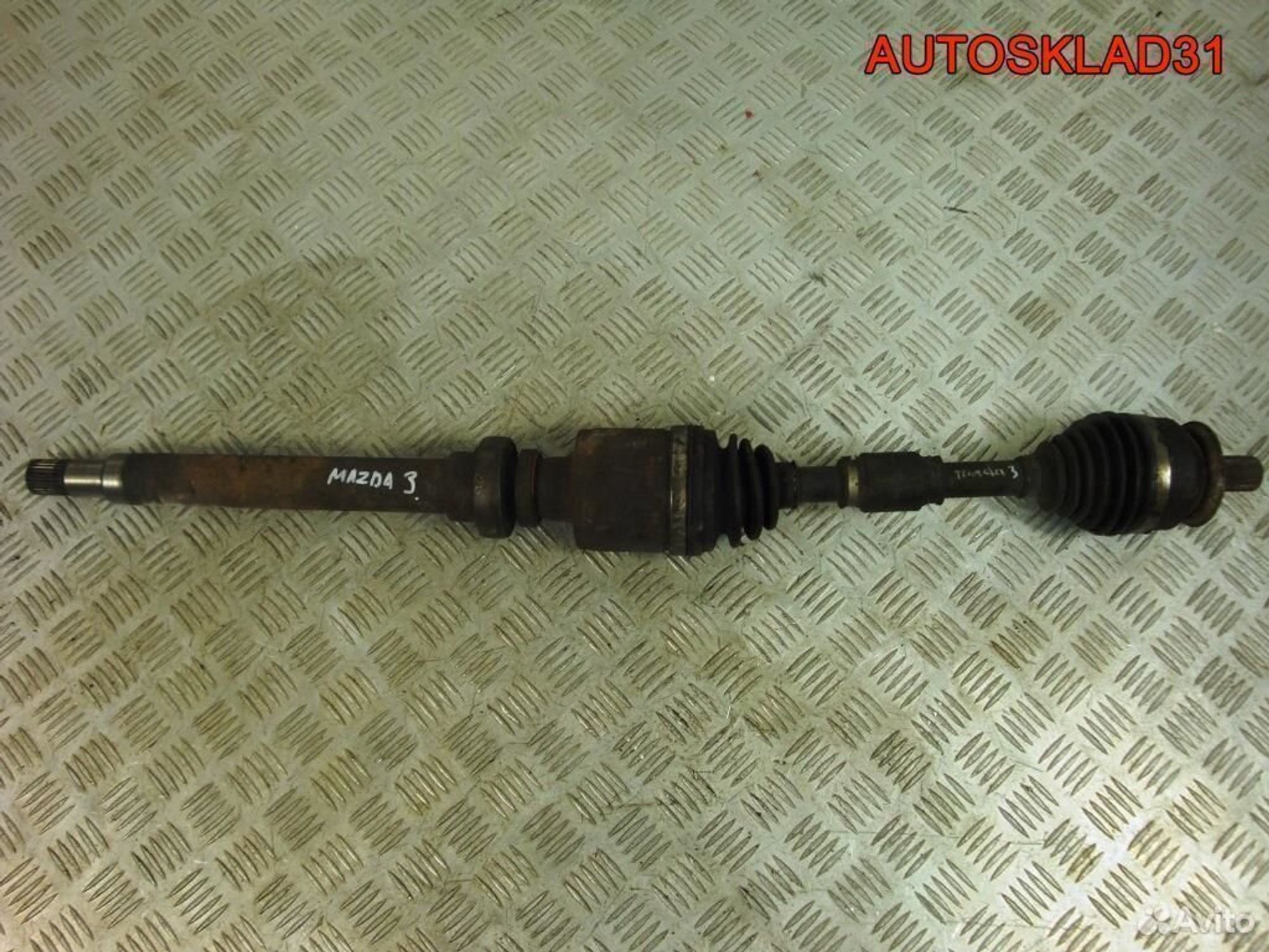 Привод передний правый Mazda 3 BK 1.6 дизель, 10200 рублей, Дубовое